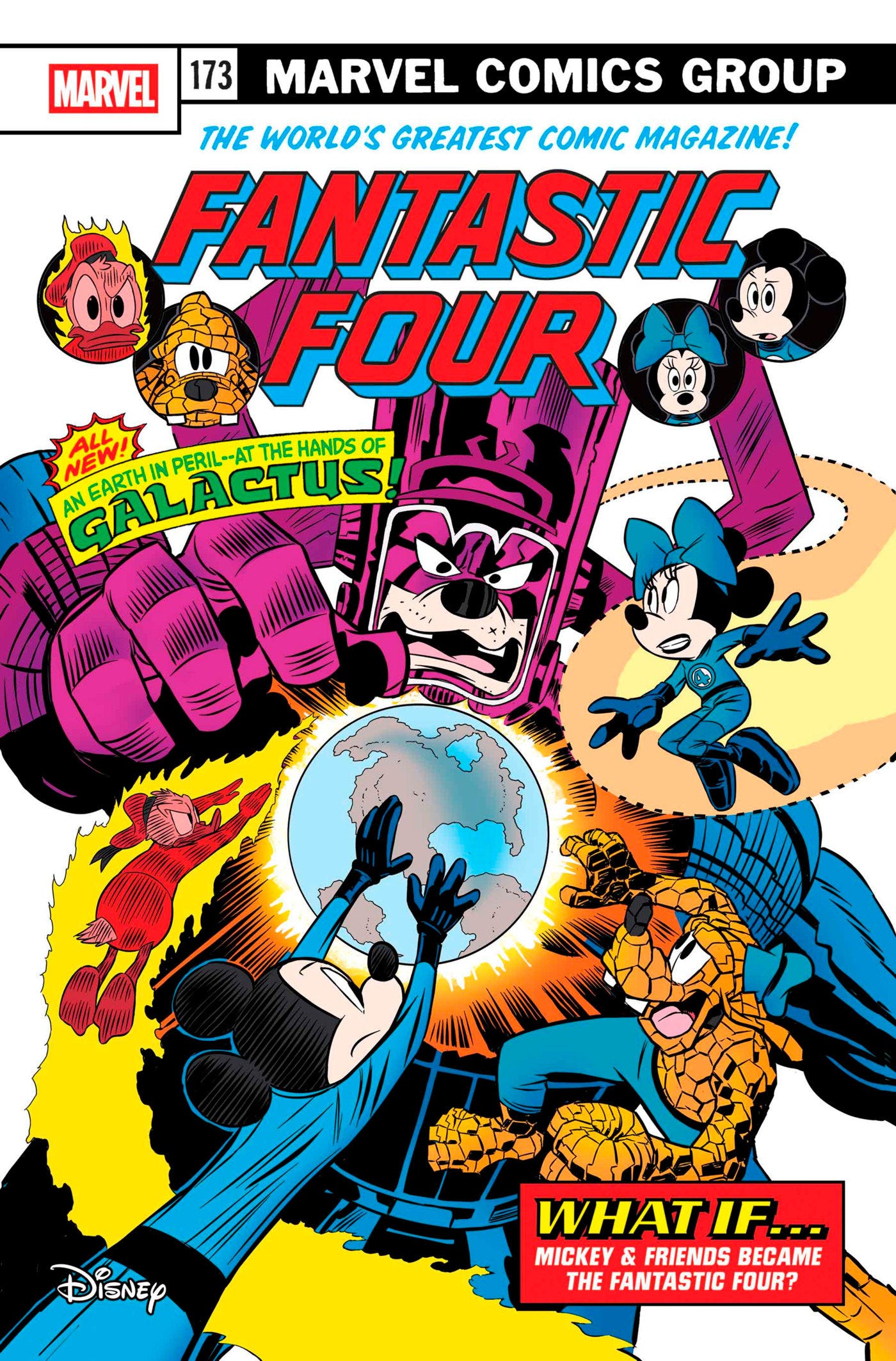 Fantastic Four #31 Claudio Sciarrone Disney What If? Fantastic Four Homage Variant [Doom] | Odin's Place