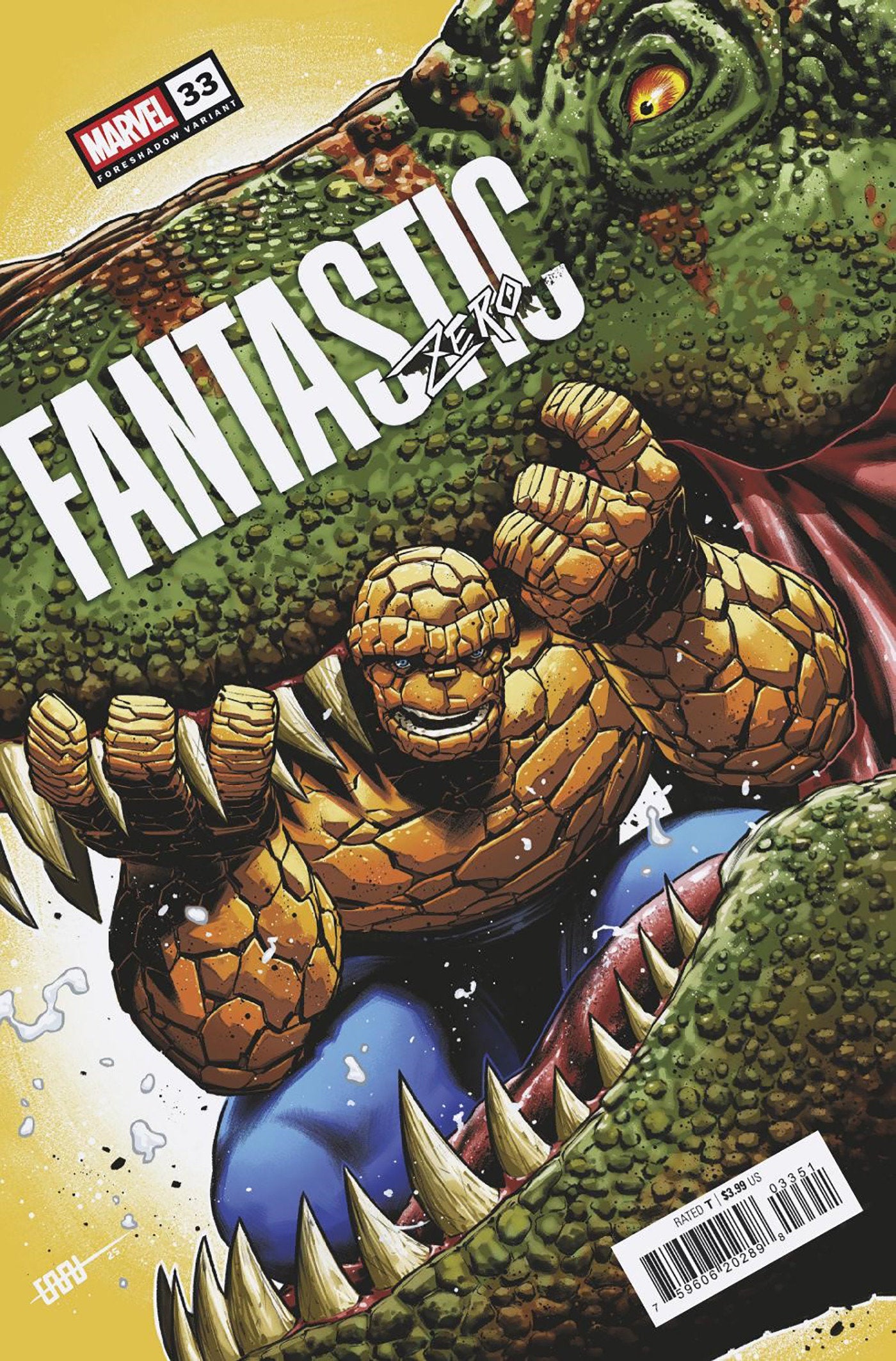 Fantastic Four #33 Cafu Foreshadow Variant [Doom] | Odin's Place