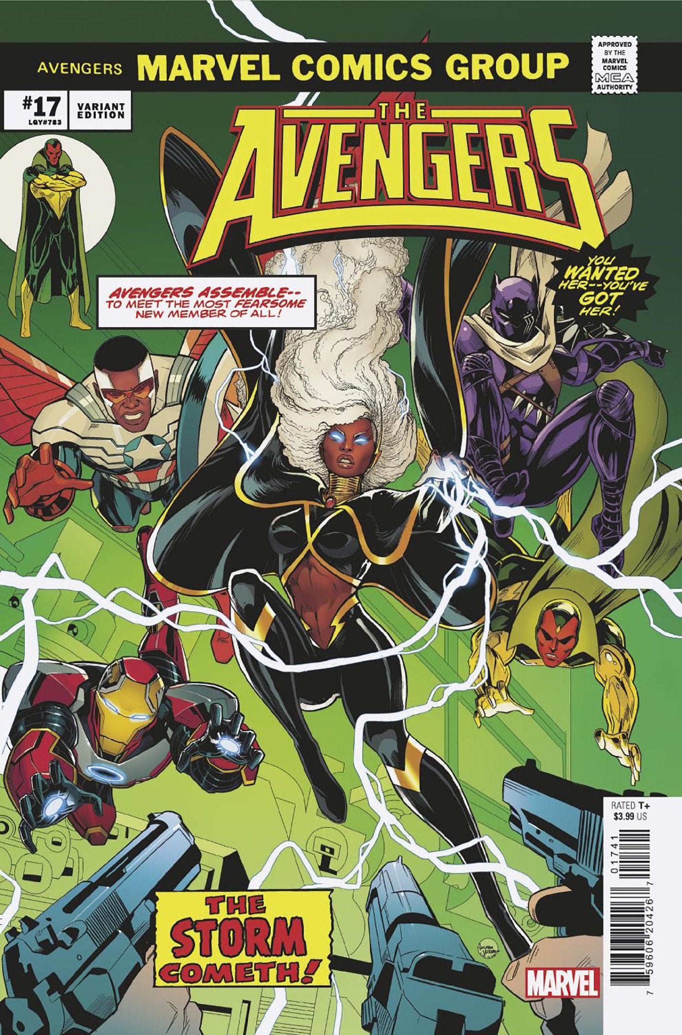 Avengers #17 Luciano Vecchio Homage Variant [Dpwx] | Odin's Place