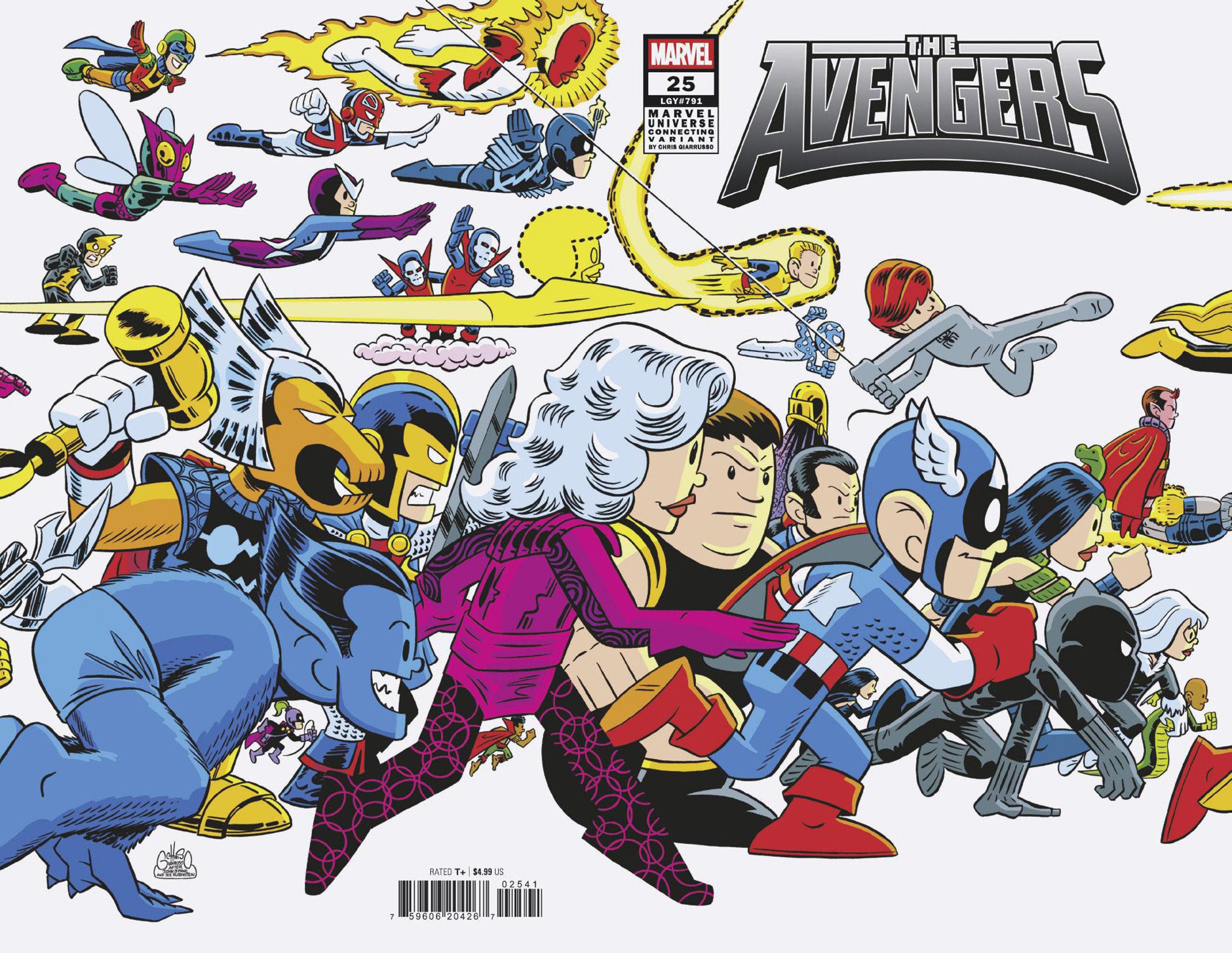Avengers #25 Chris Giarrusso Marvel Universe Connect Variant B | Odin's Place