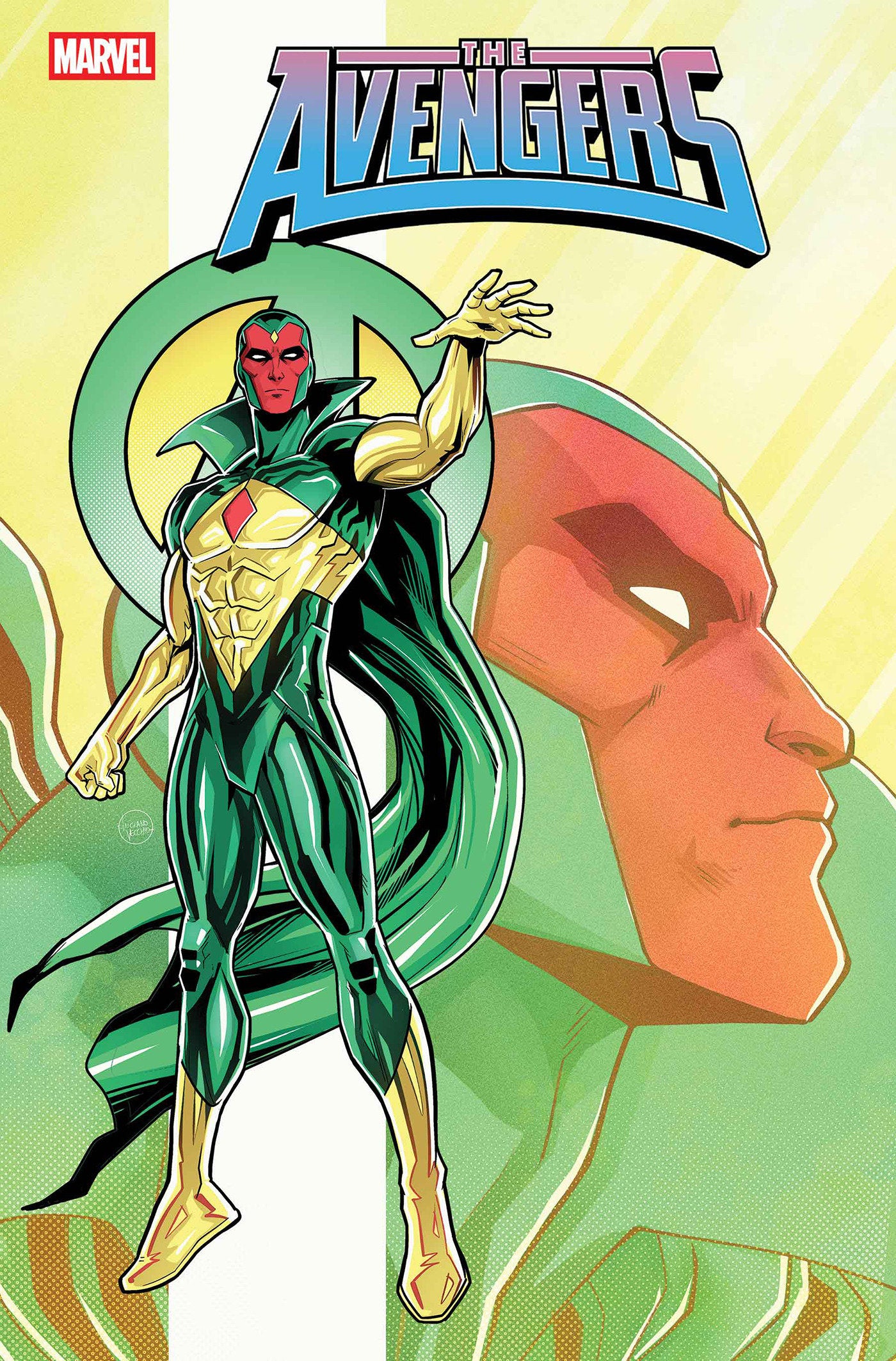 Avengers #30 Luciano Vecchio Vision Variant | Odin's Place
