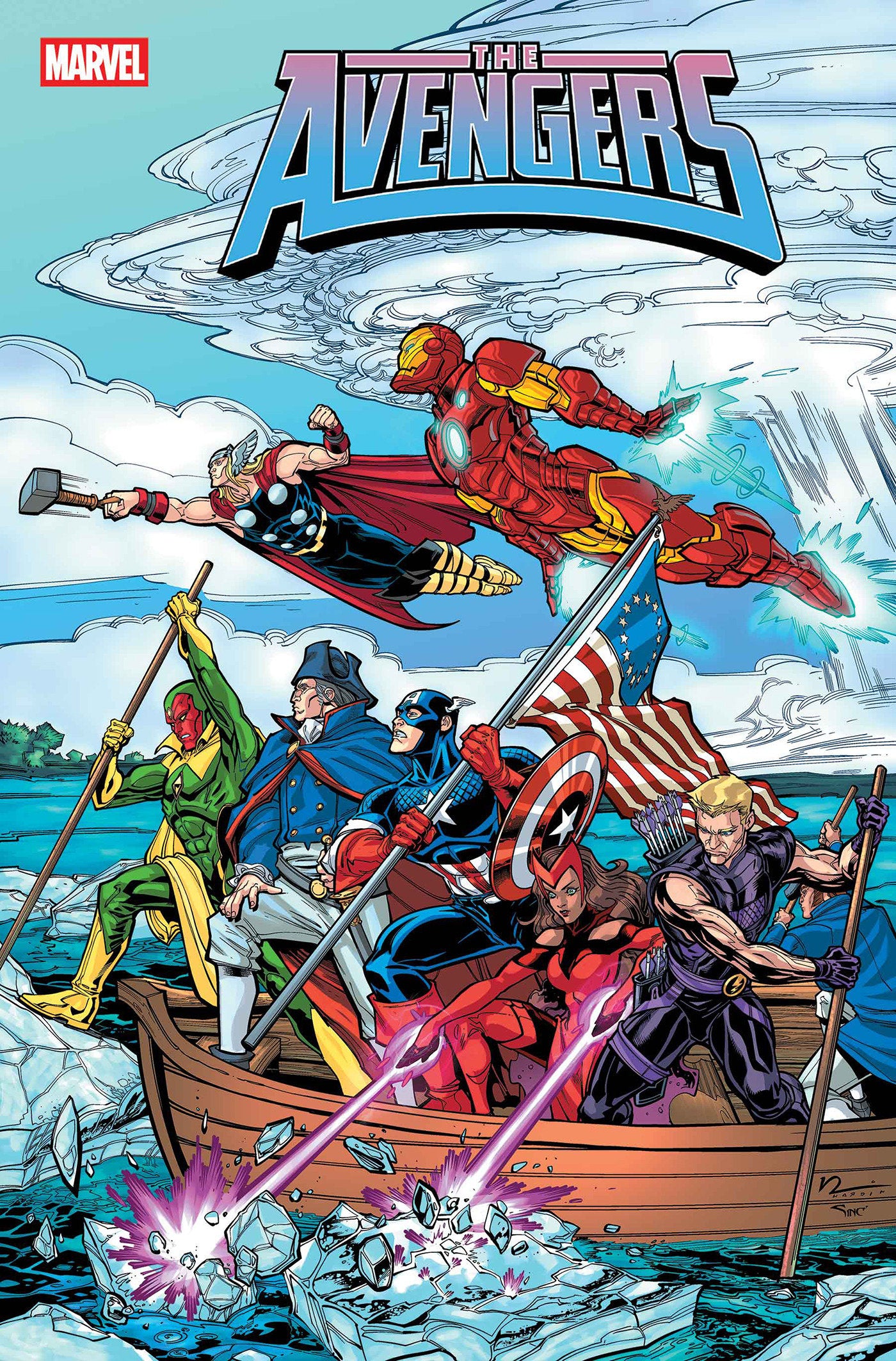 Avengers #33 Chad Hardin 250 Th Homage Variant | Odin's Place