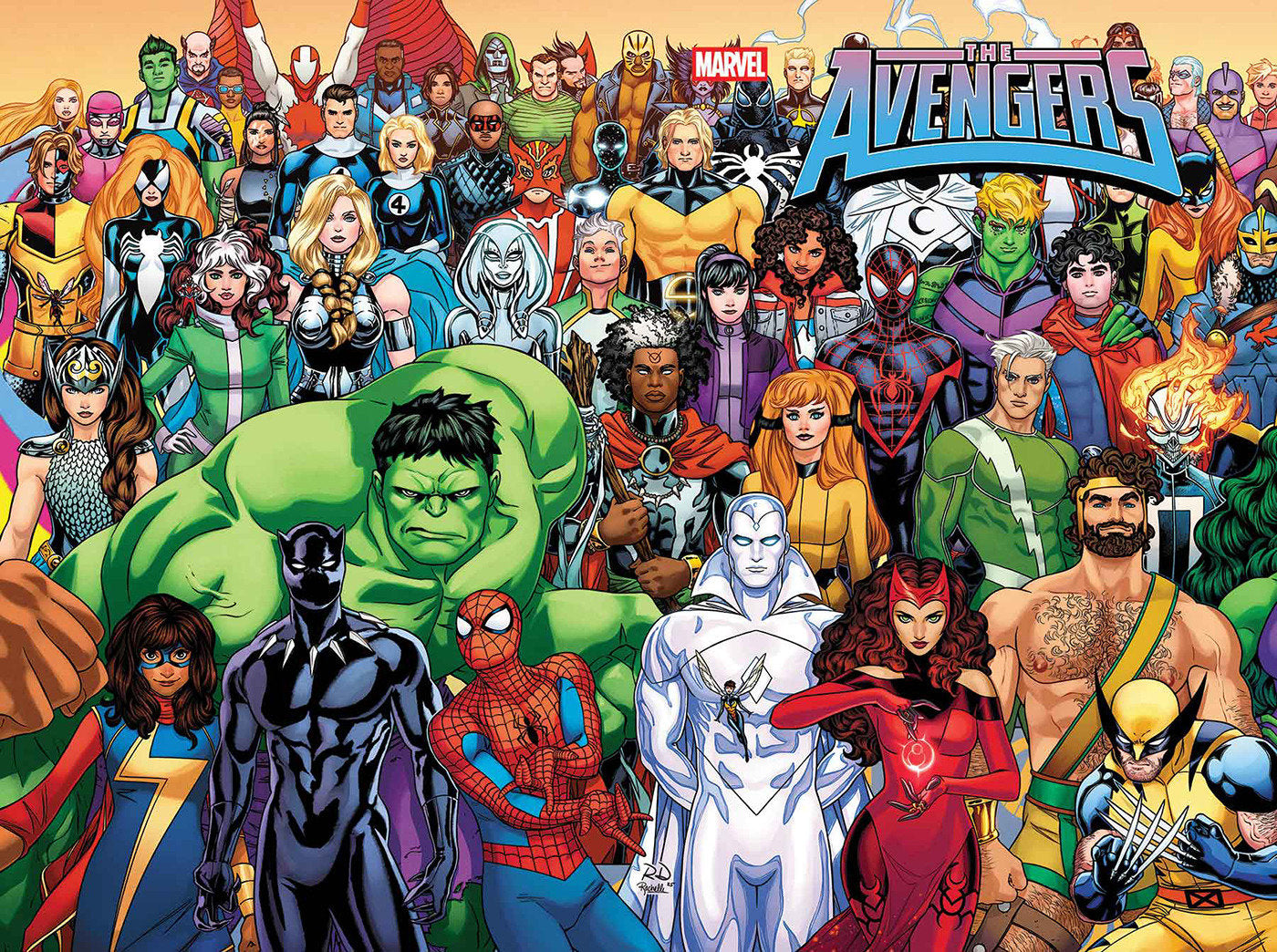 Avengers #34 Wraparound Cover | Odin's Place