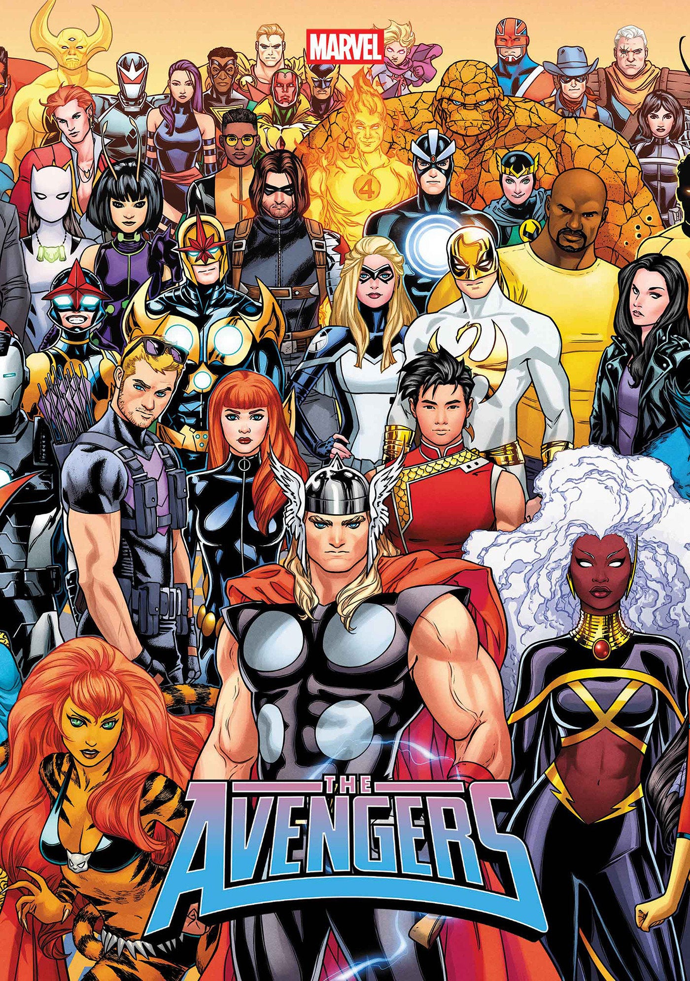 Avengers #36 Wraparound Cover | Odin's Place