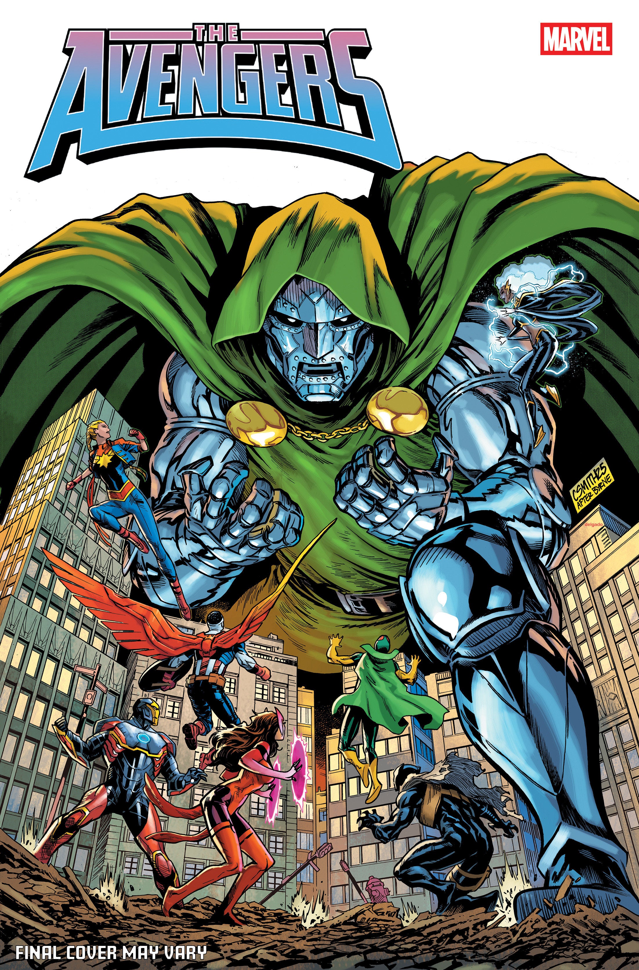 Avengers #36 Cory Smith Doom Homage Variant | Odin's Place