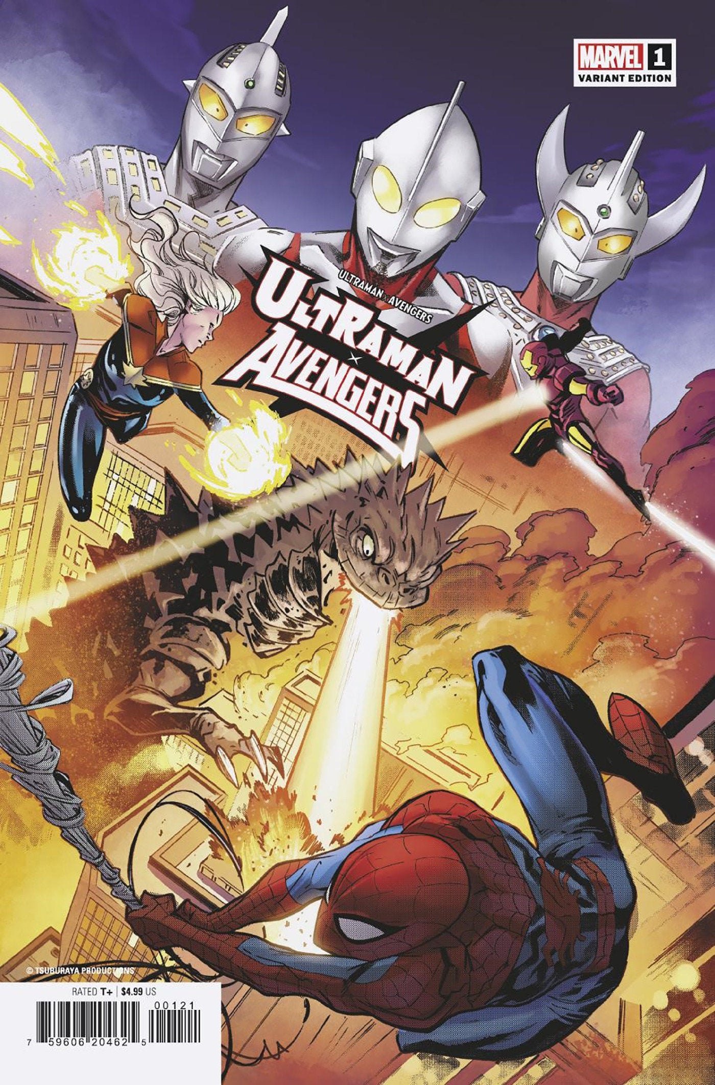 Ultraman X The Avengers #1 Francesco Manna Variant | Odin's Place