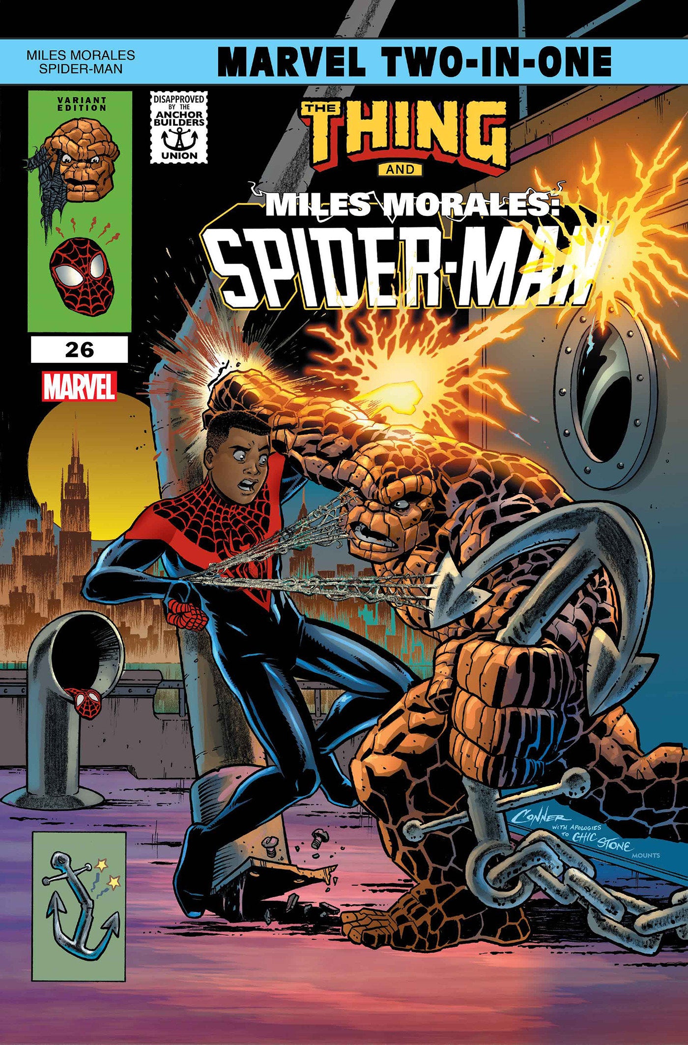 Miles Morales: Spider-Man #26 Amanda Conner Marvel Two-In-One Variant | Odin's Place