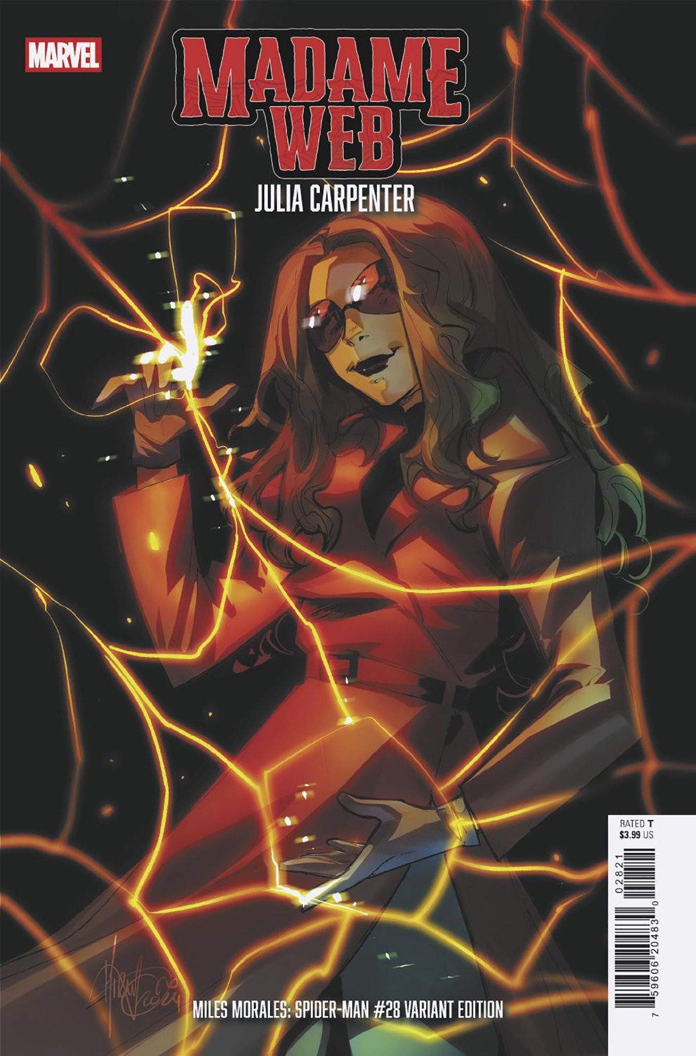 Miles Morales: Spider-Man #28 Mirka Andolfo Madame Web Variant | Odin's Place