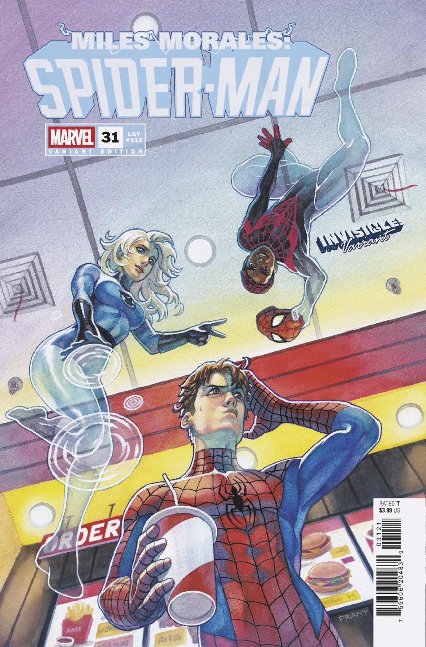 Miles Morales Spider-Man #31 Frany Invisible Variant | Odin's Place