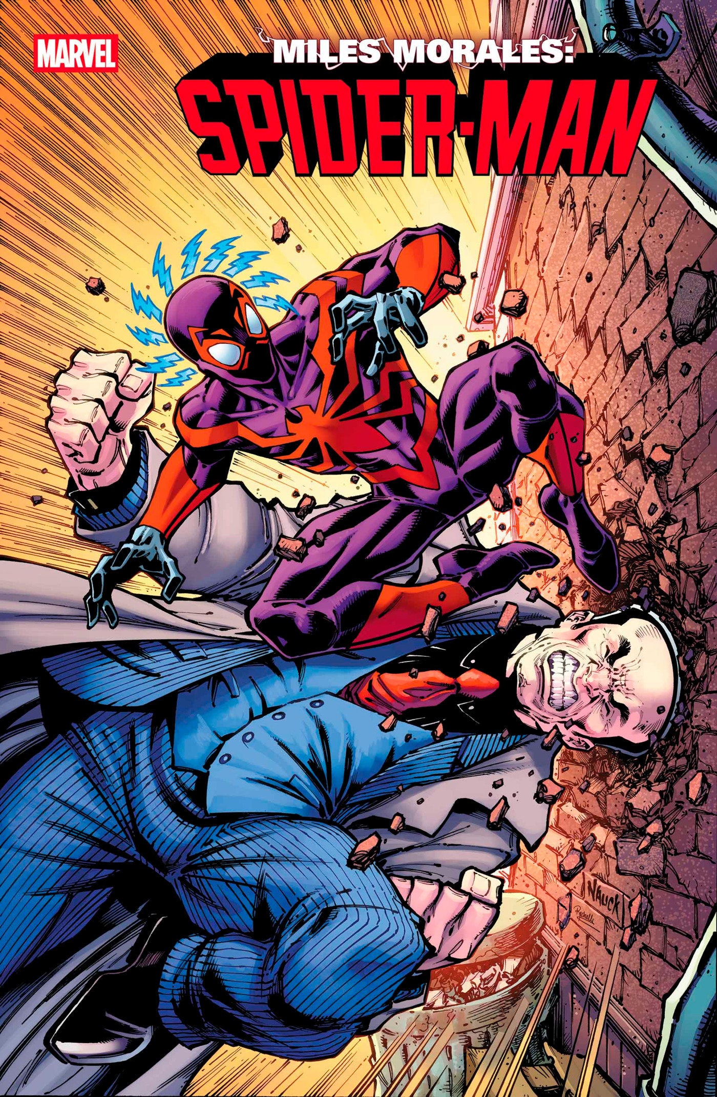 Miles Morales: Spider-Man #34 Todd Nauck Bring On The Bad Guys Variant | Odin's Place