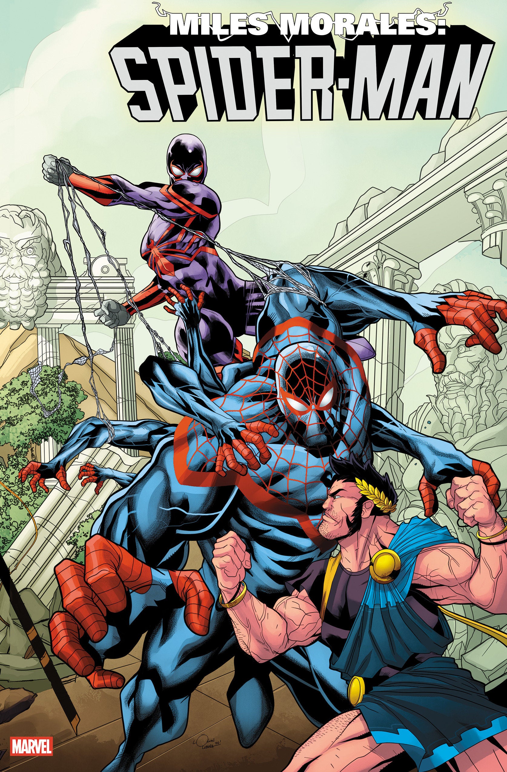 Miles Morales: Spider-Man #36 Logan Lubera 5-Part Connecting Variant | Odin's Place