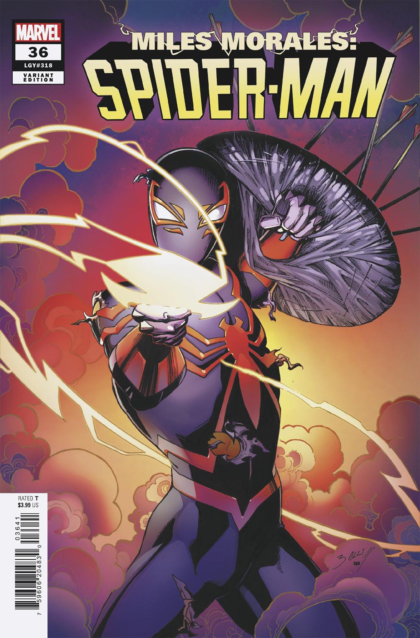 Miles Morales: Spider-Man #36 Mark Bagley Variant | Odin's Place