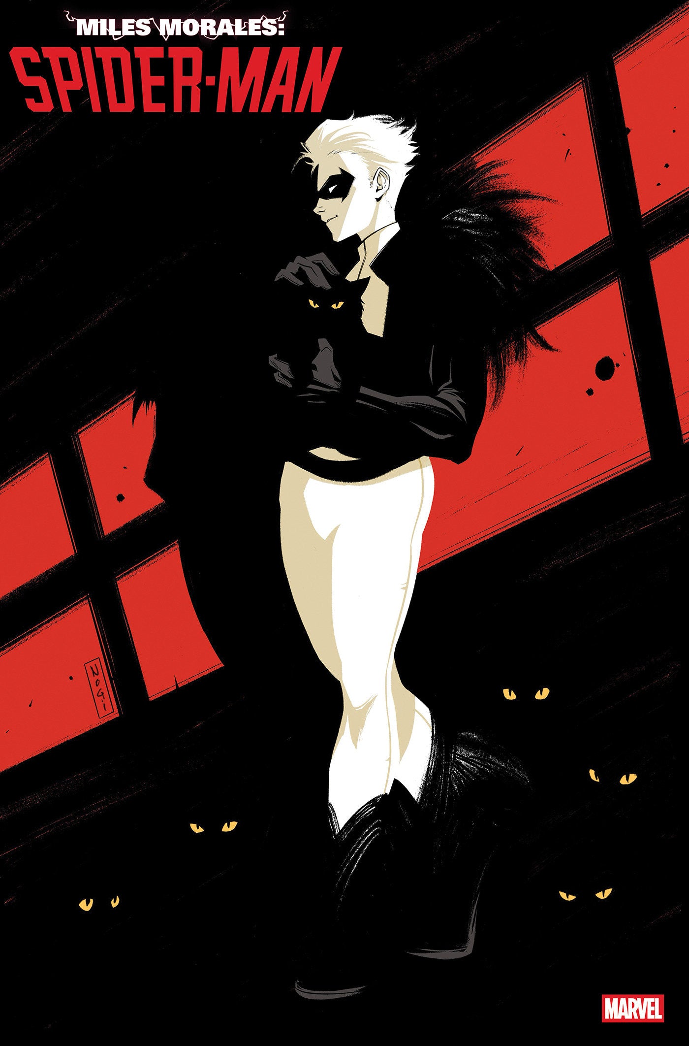 Miles Morales: Spider Man #38 Nogi San White Cat Variant | Odin's Place