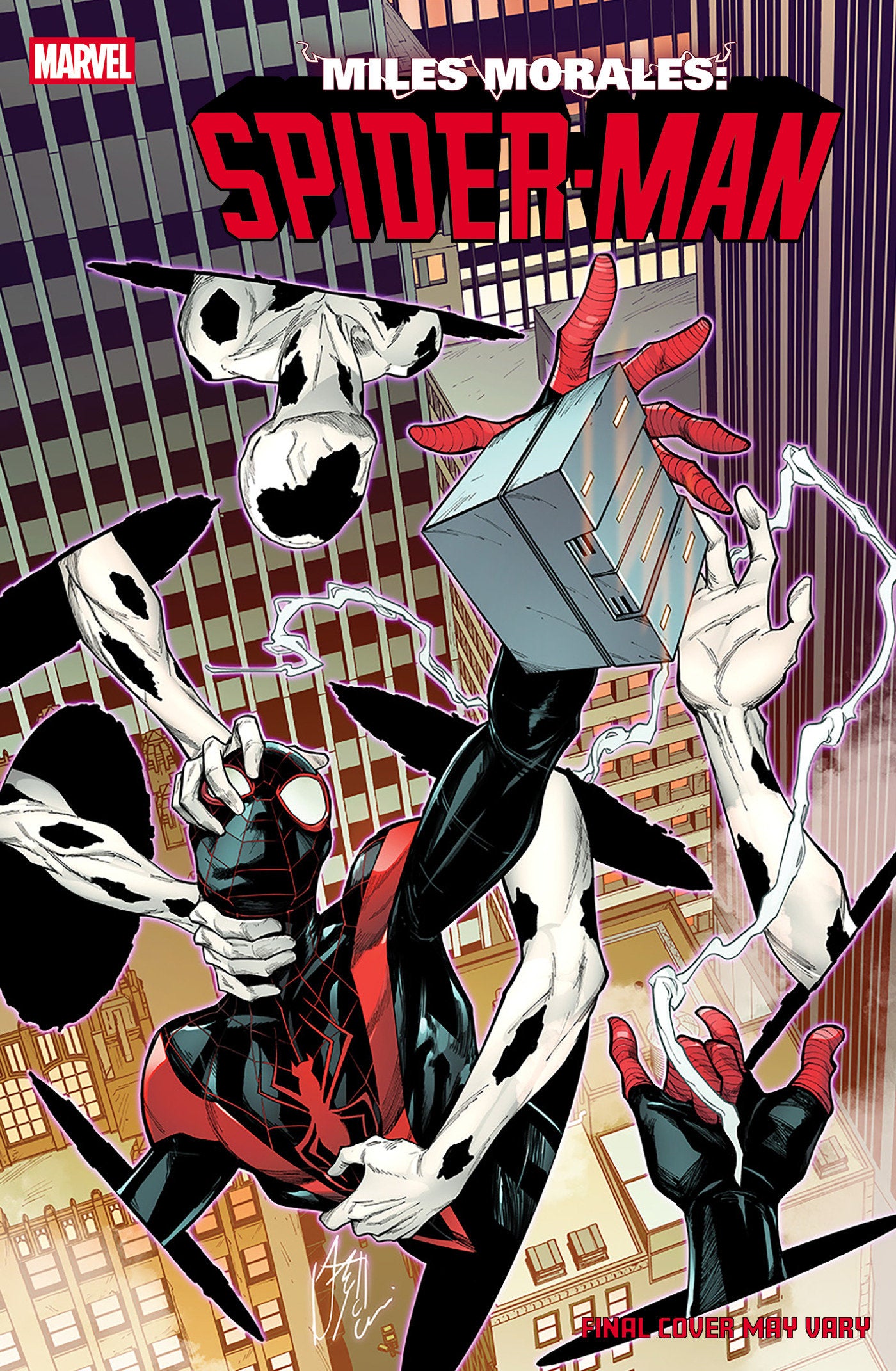 Miles Morales: Spider-Man #42 Stefano Caselli Foreshadow Variant | Odin's Place