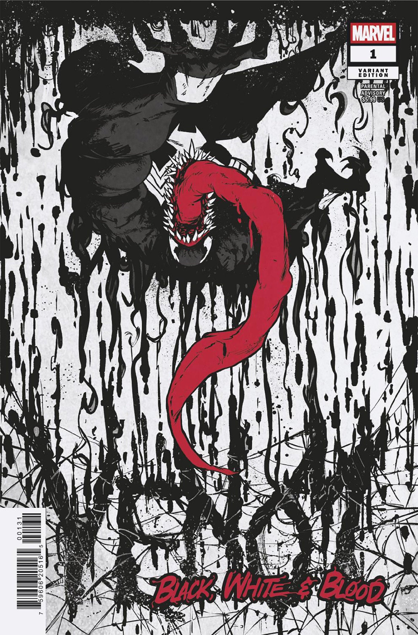 Venom: Black, White & Blood #1 Sanford Greene Variant | Odin's Place