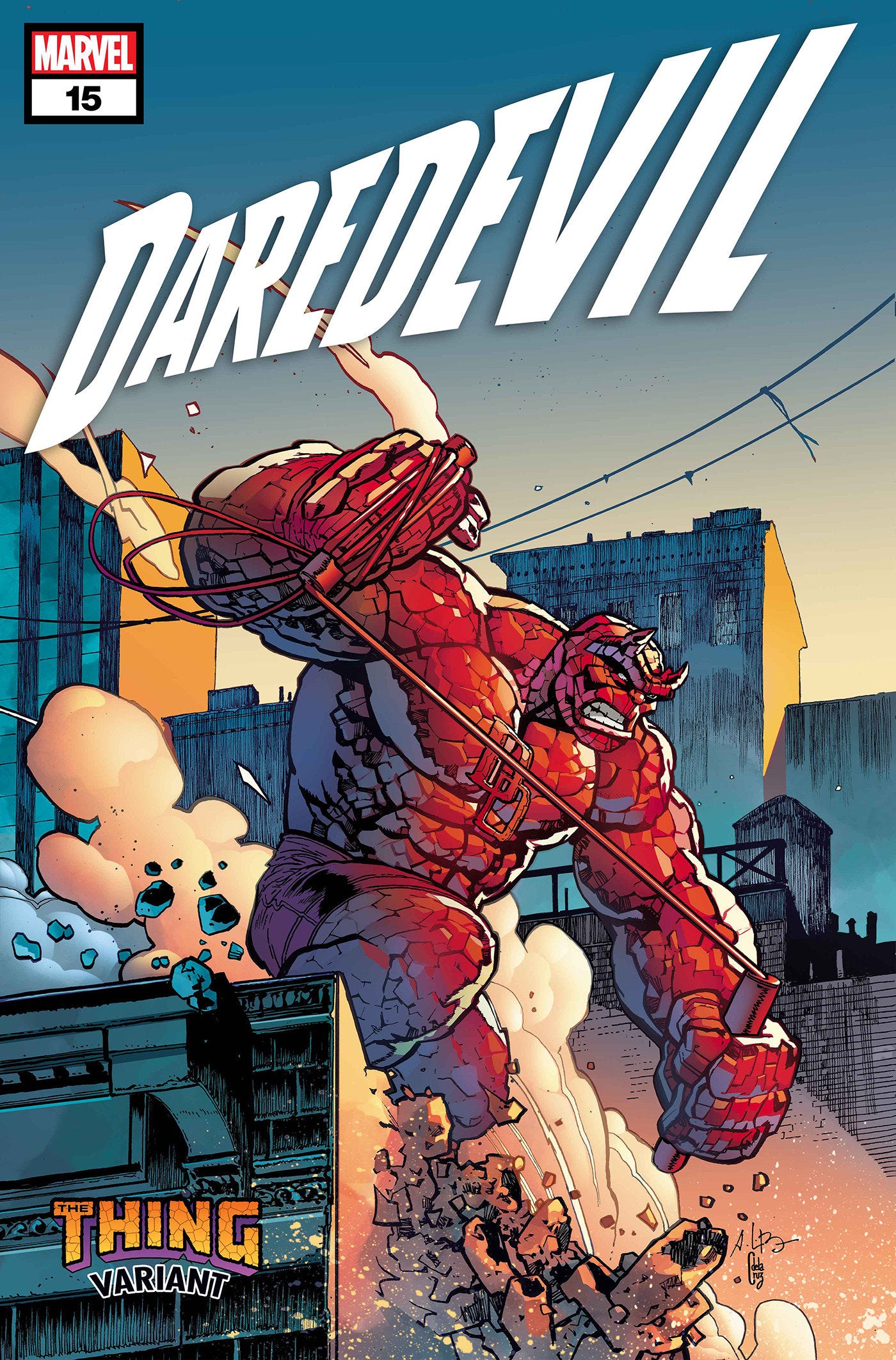 Daredevil #15 Andrei Bressan The Thing! Variant | Odin's Place