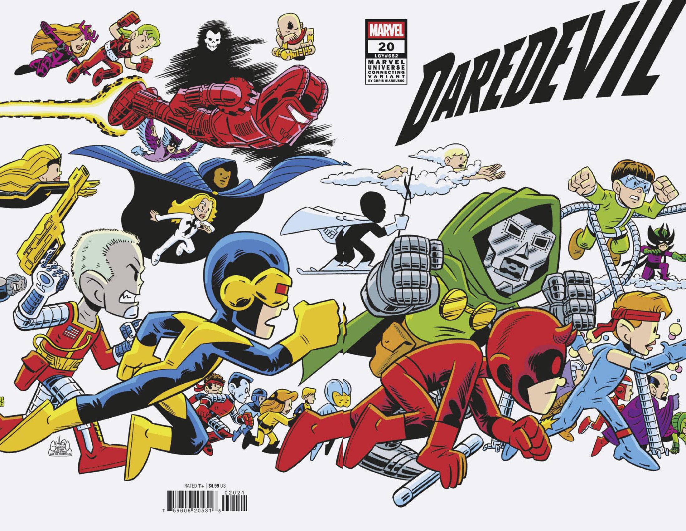 Daredevil #20 Chris Giarrusso Connecting Sketch Variant C | Odin's Place
