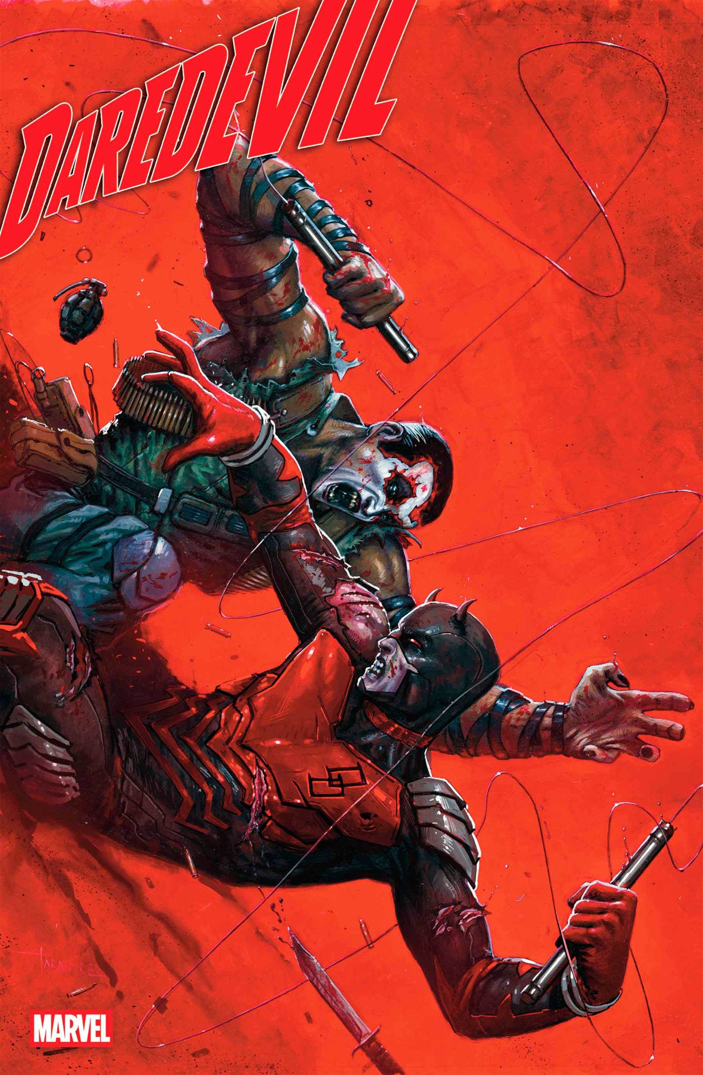 Daredevil #22 Davide Paratore Bring On The Bad Guys Variant | Odin's Place
