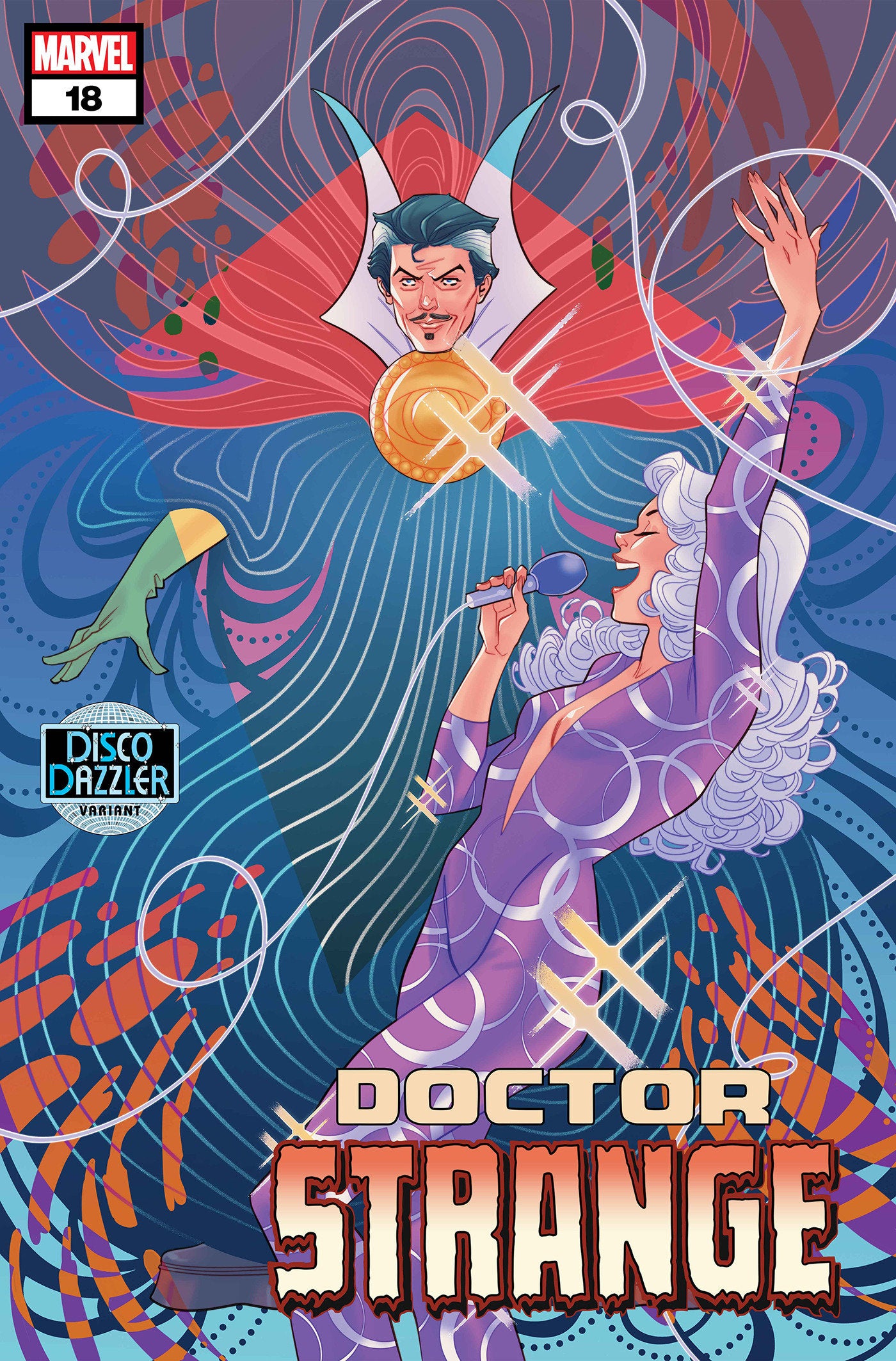 Doctor Strange #18 Marguerite Sauvage Disco Dazzler Variant | Odin's Place