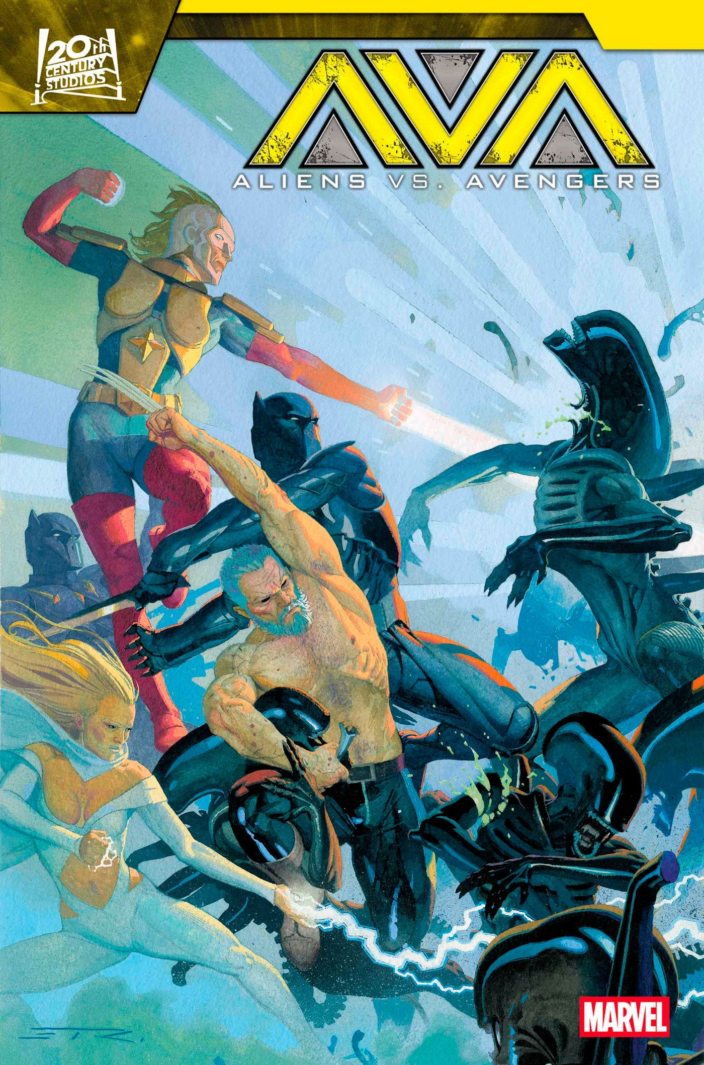Aliens vs. Avengers #4 | Odin's Place
