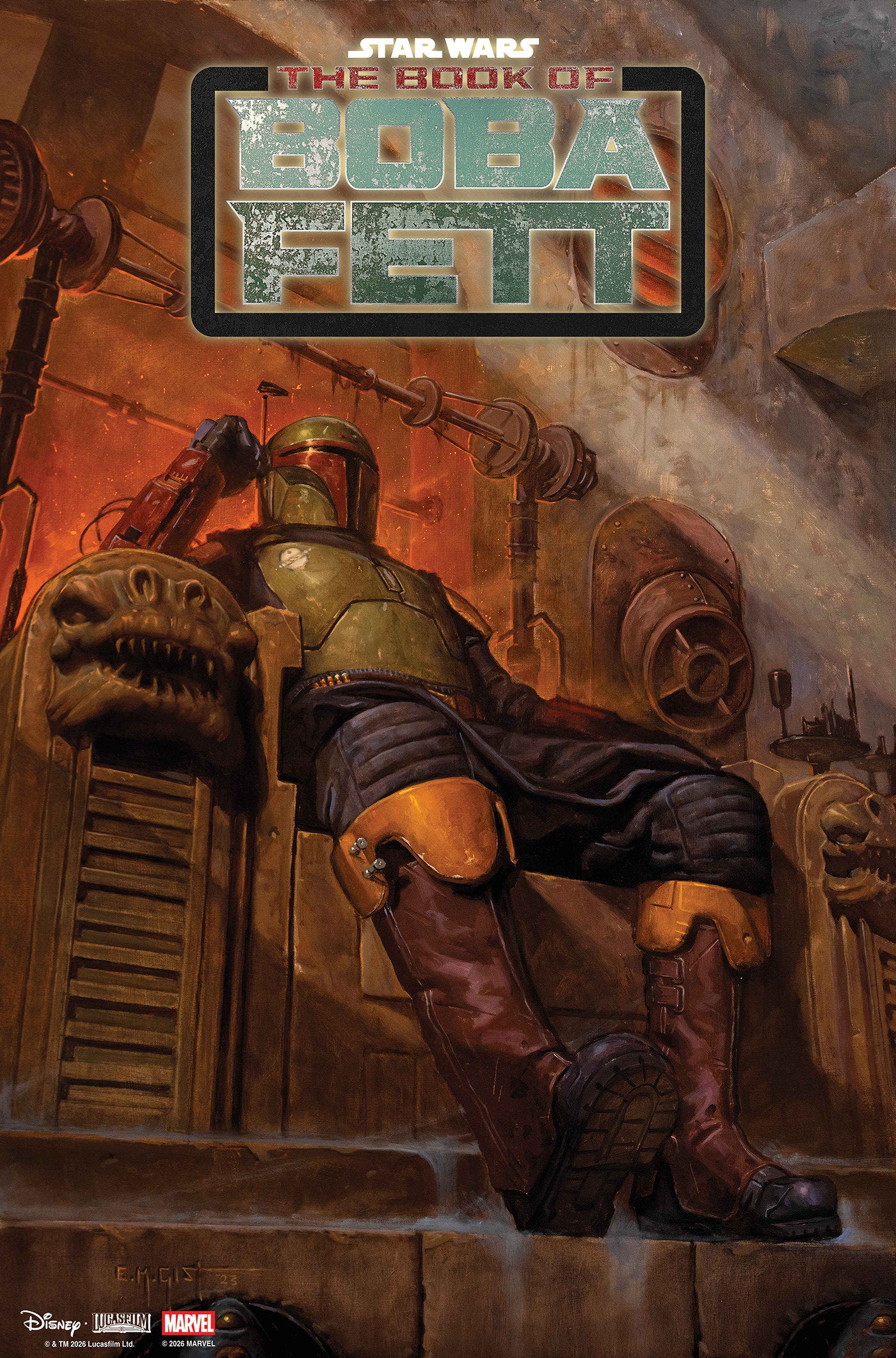 Star Wars: The Book Of Boba Fett #1 E.M. Gist Variant | Odin's Place