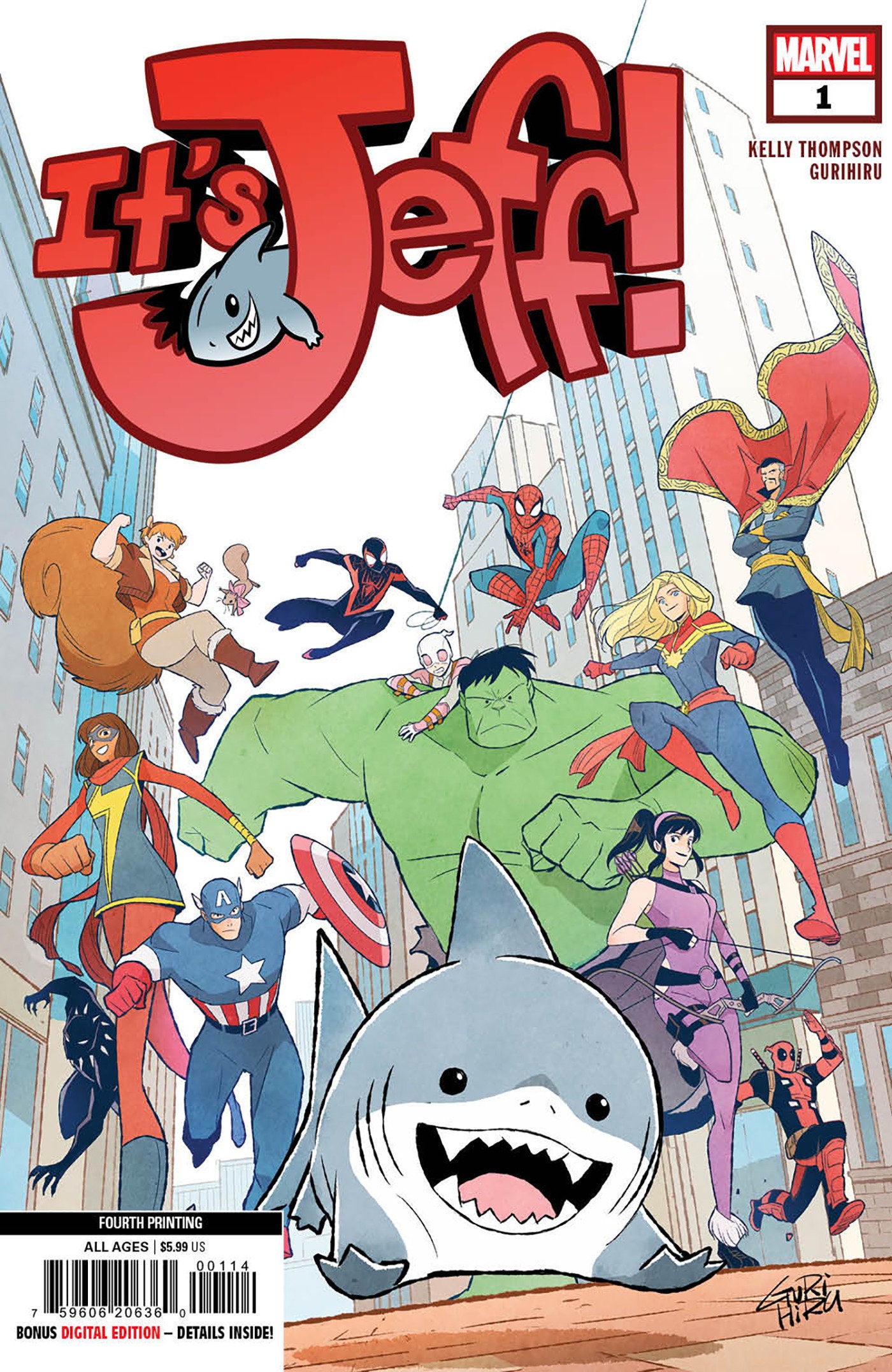 It'S Jeff #1 Gurihiru 4TH Printing Variant | Odin's Place