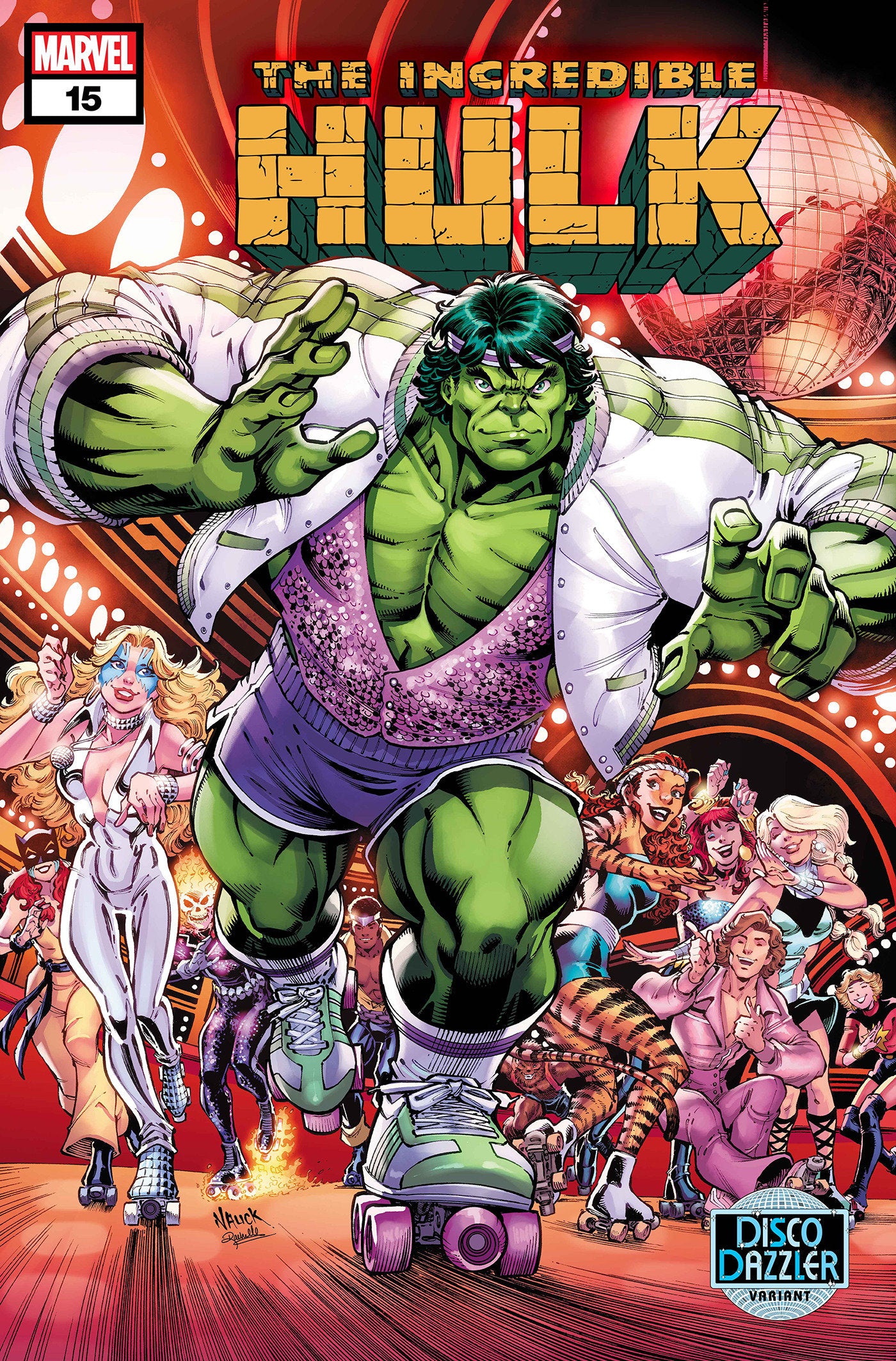 Incredible Hulk #15 Todd Nauck Disco Dazzler Variant | Odin's Place