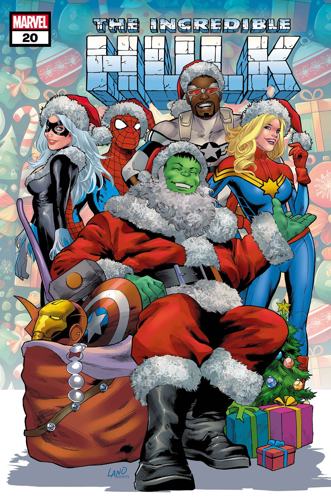 Incredible Hulk #20 Greg Land Winter Holiday Variant | Odin's Place
