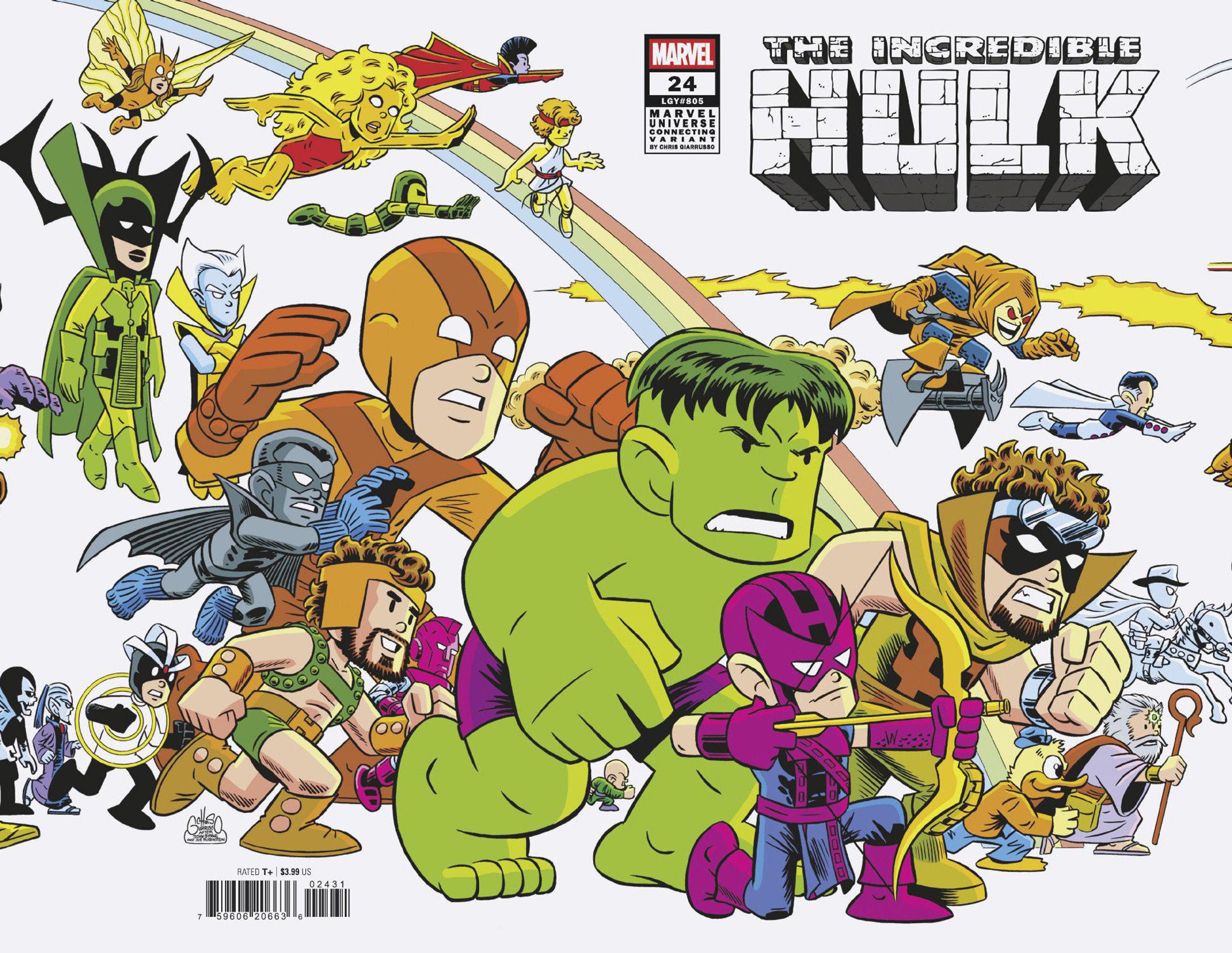 Incredible Hulk #24 Giarrusso Marvel Universe Connect Variant E | Odin's Place