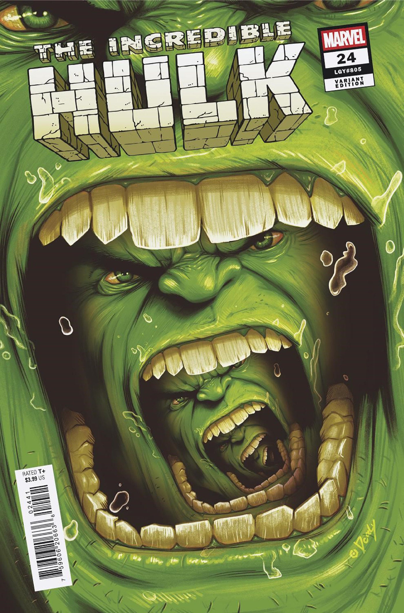 Incredible Hulk #24 Doaly Variant | Odin's Place