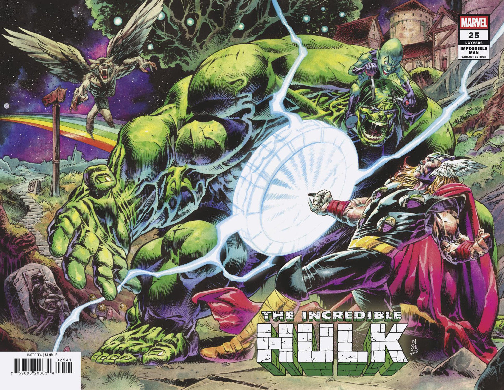 Incredible Hulk #25 Nic Klein Impossible Man Pop-Up Variant | Odin's Place
