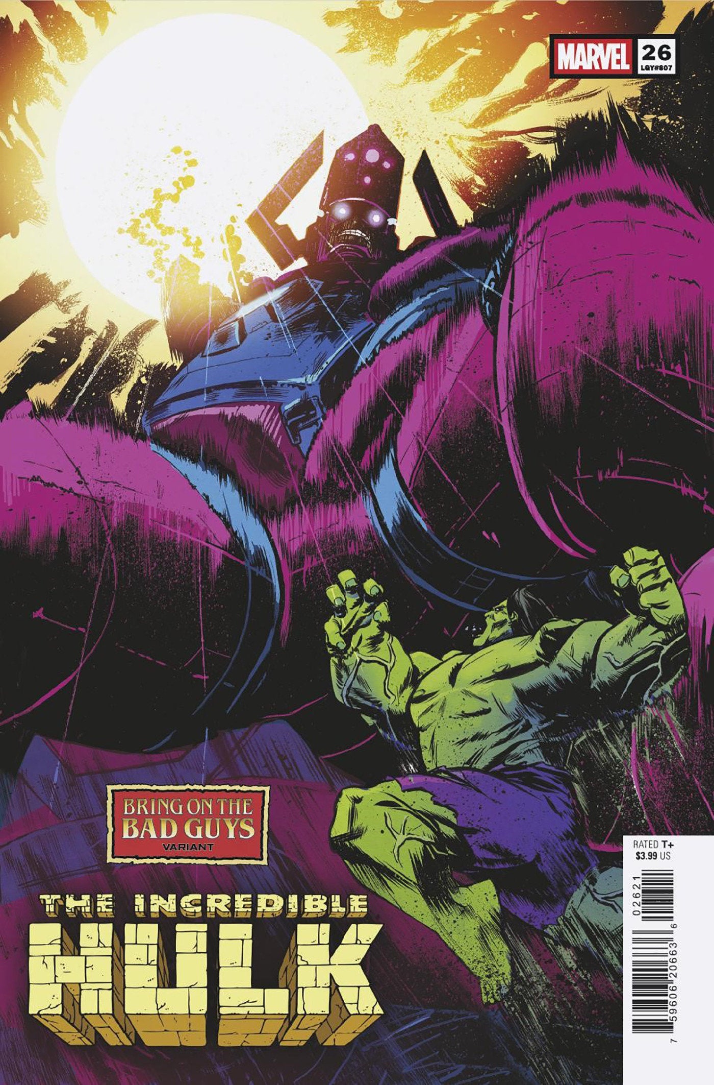 Incredible Hulk #26 Sanford Greene Bring On The Bad Guys Variant | Odin's Place