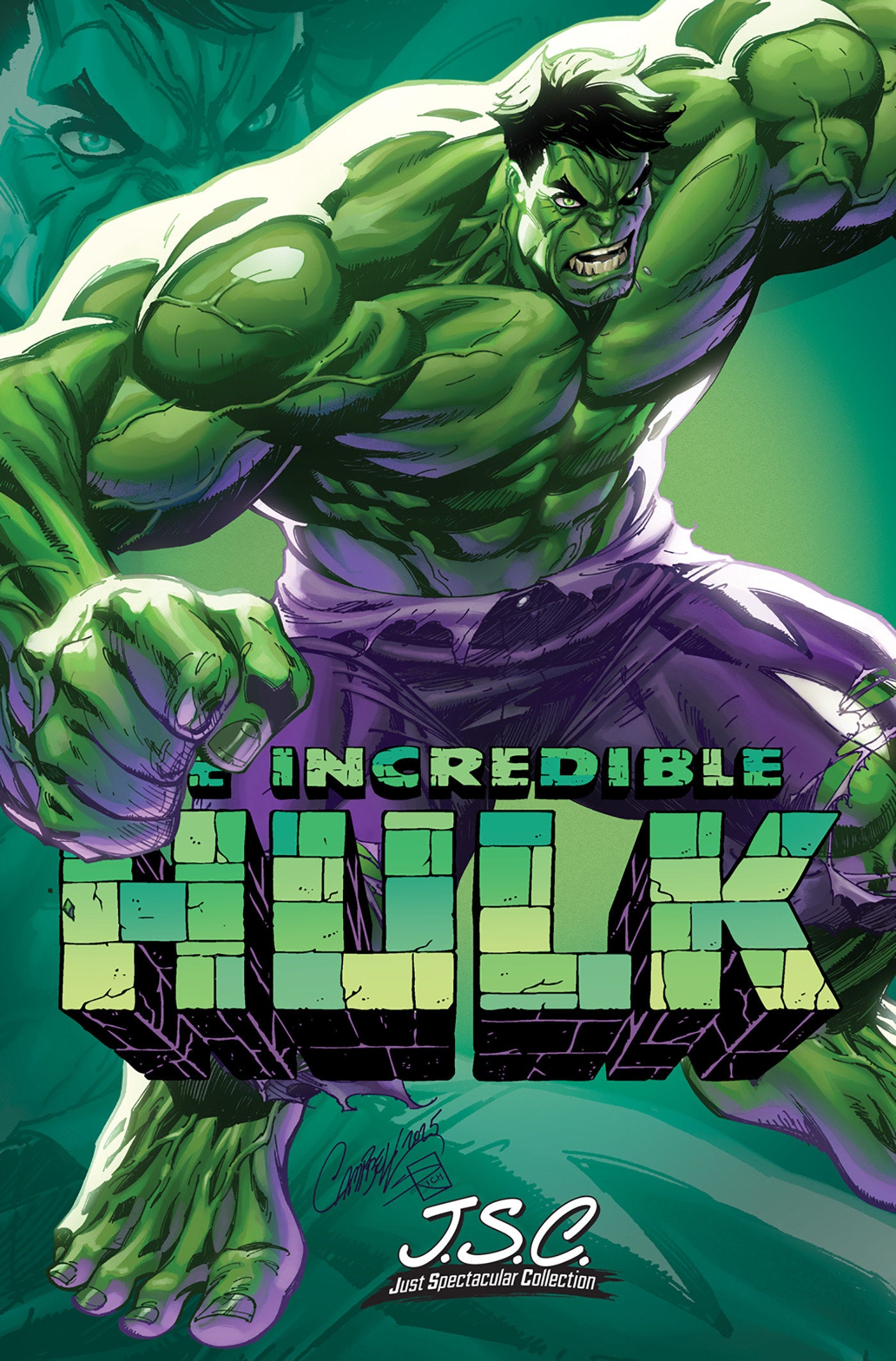 Incredible Hulk #28 J. Scott Campbell Just Spectacular Collection Variant | Odin's Place