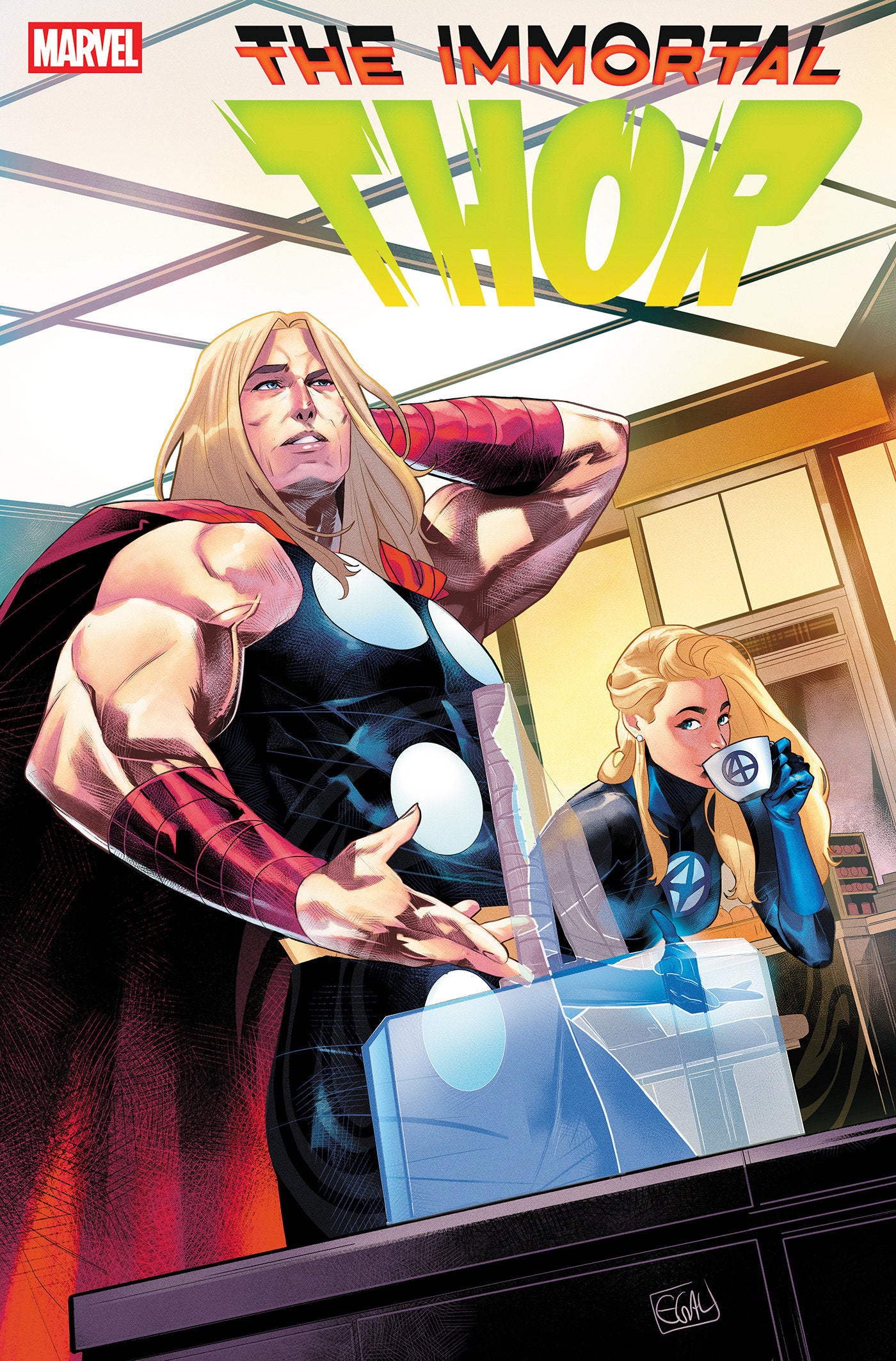 Immortal Thor #21 Edwin Galmon Invisible! Variant | Odin's Place