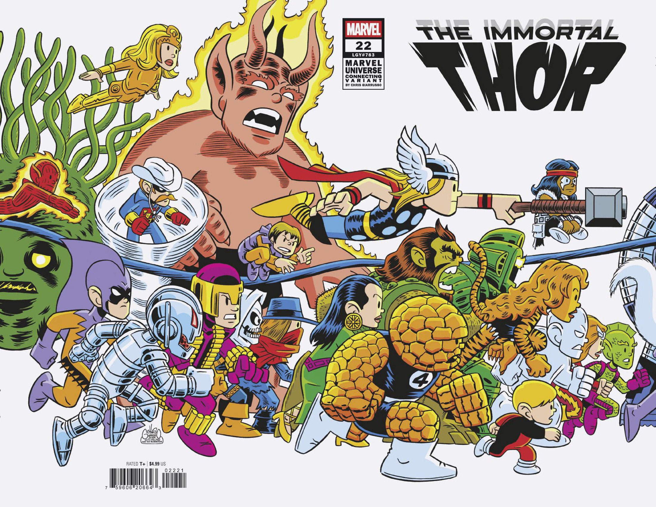 Immortal Thor #22 Chris Giarrusso Marvel Universe Connecting Wrap Variant M | Odin's Place