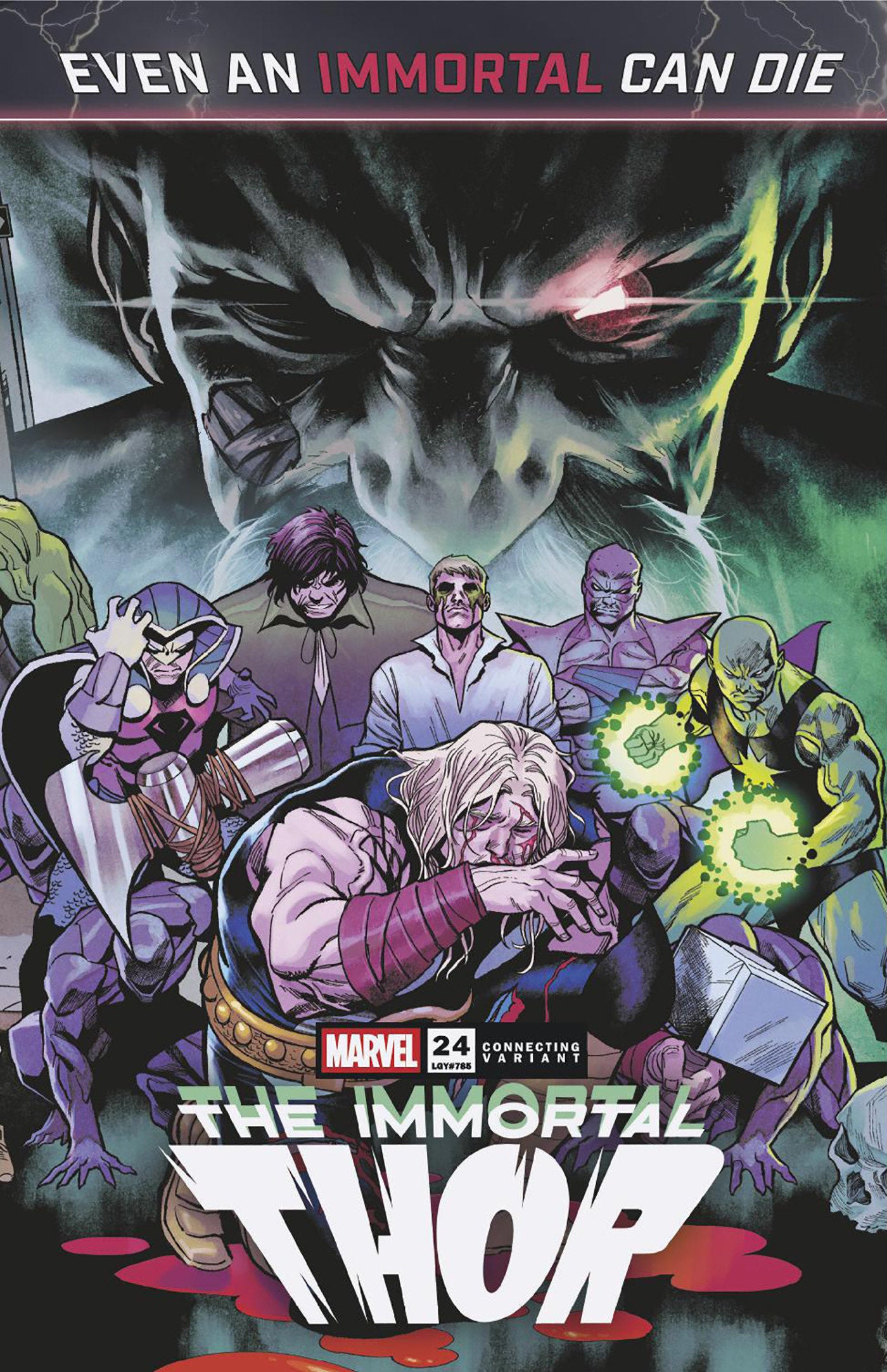 Immortal Thor #24 Martin Coccolo Death Of The Immortal Thor 3-Part Connecting Variant | Odin's Place