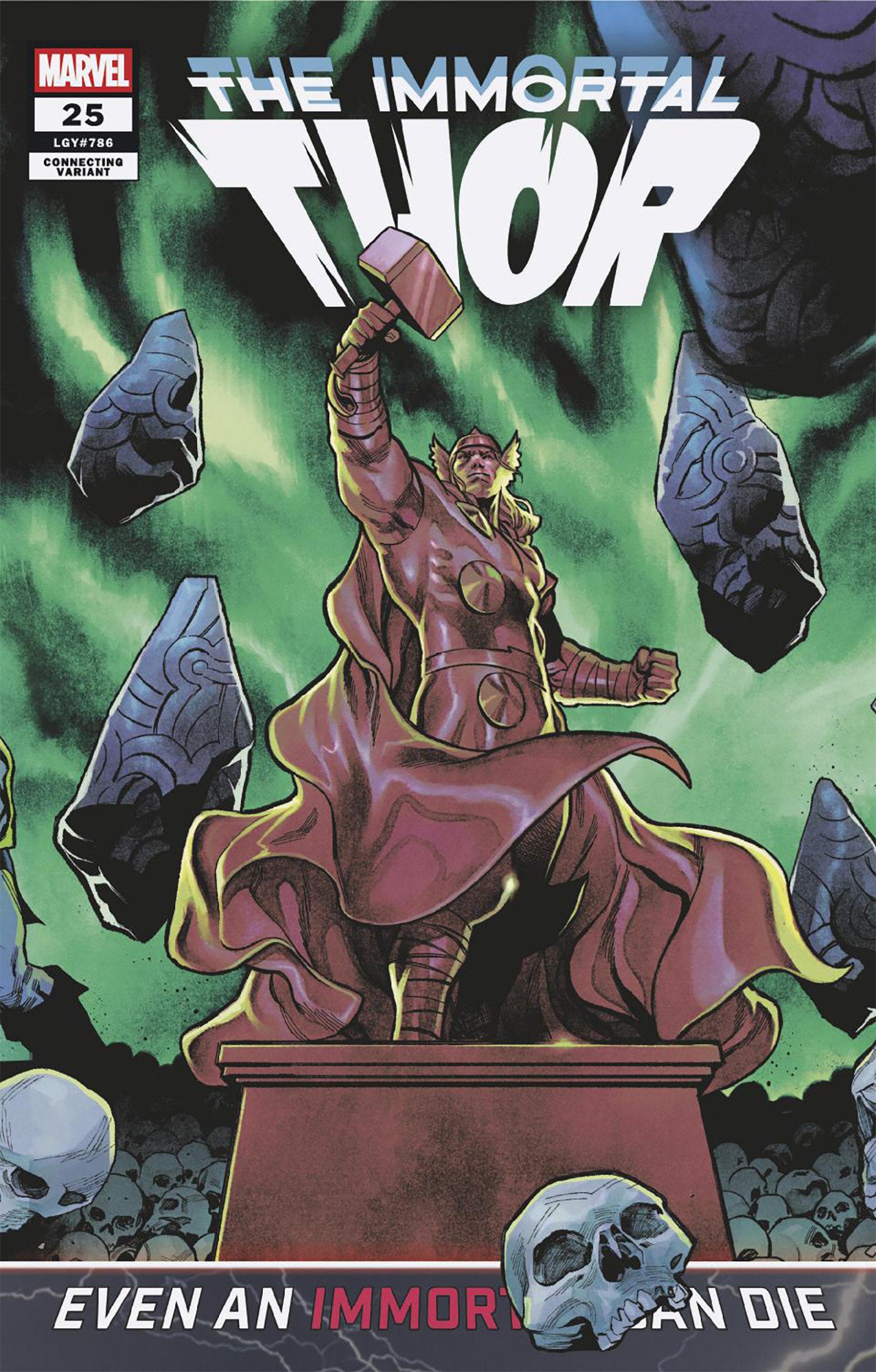 Immortal Thor #25 Martin Coccolo Death Of The Immortal Thor 3-Part Connecting Variant | Odin's Place