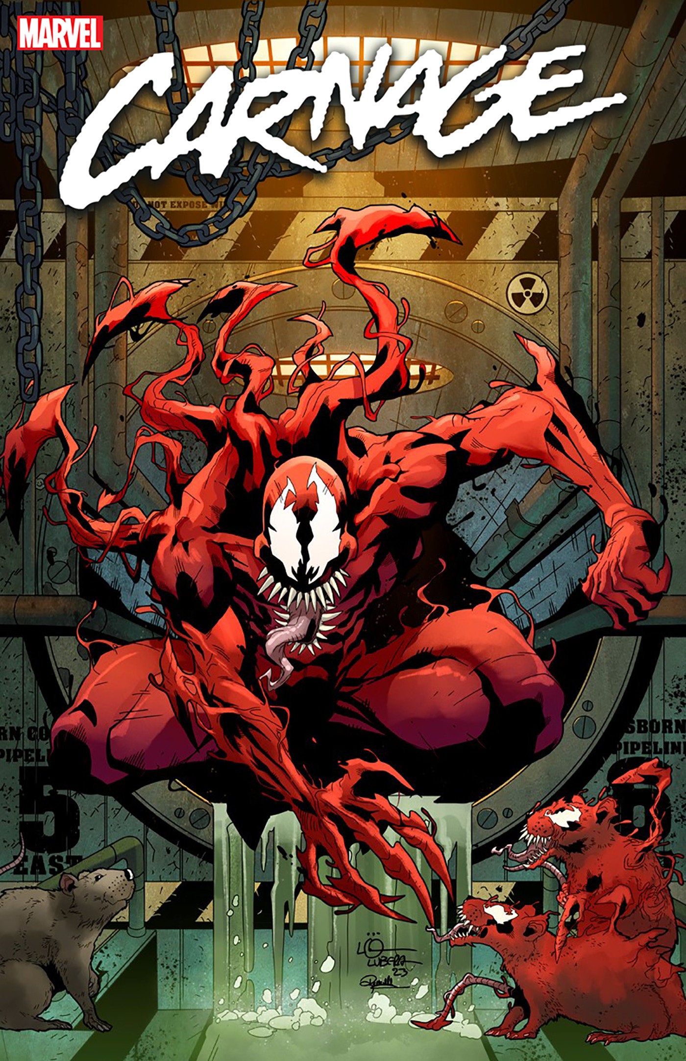 Carnage #8 Logan Lubera Variant | Odin's Place