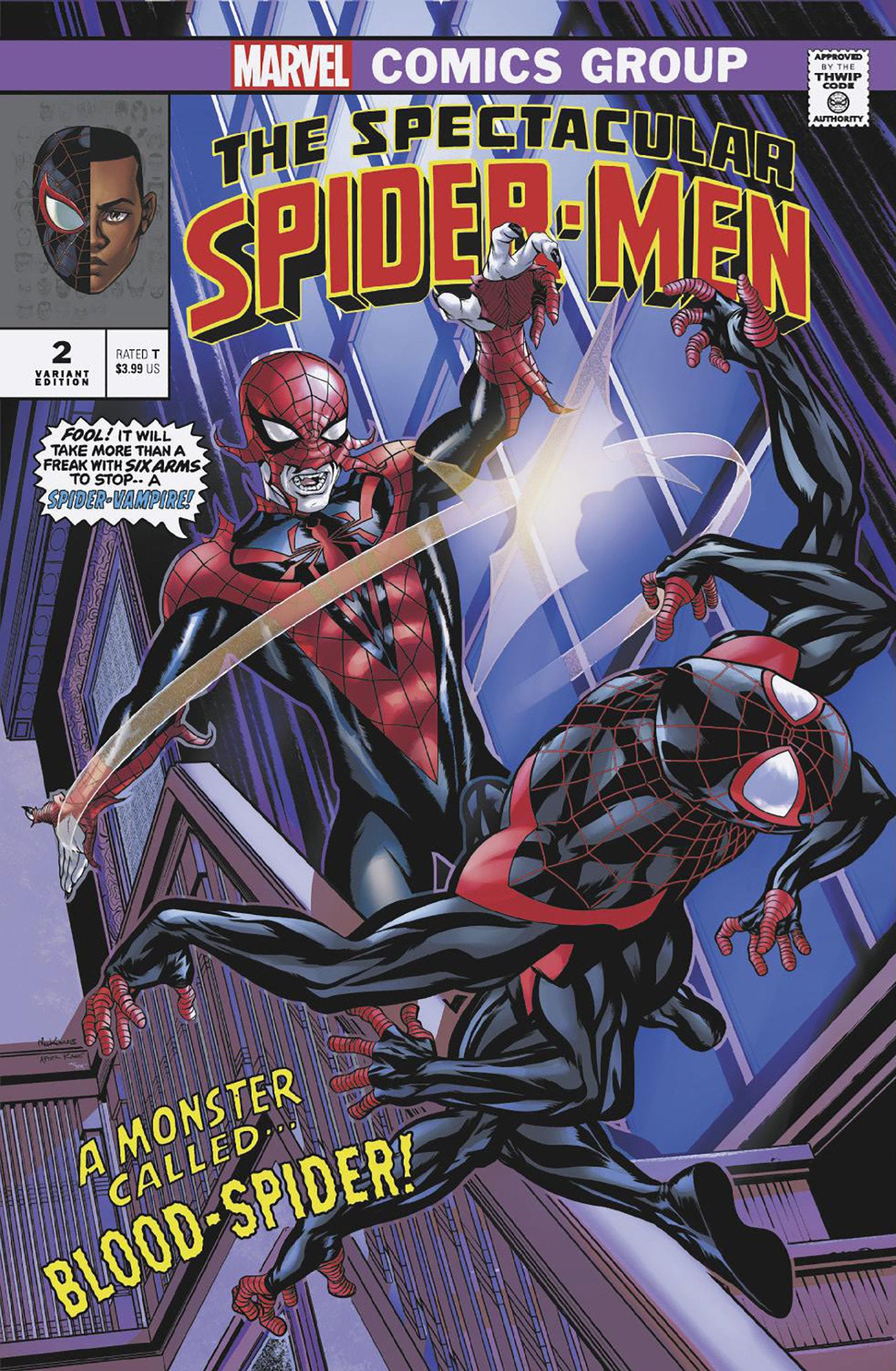 The Spectacular Spider-Men #2 Mike McKone Vampire Variant | Odin's Place