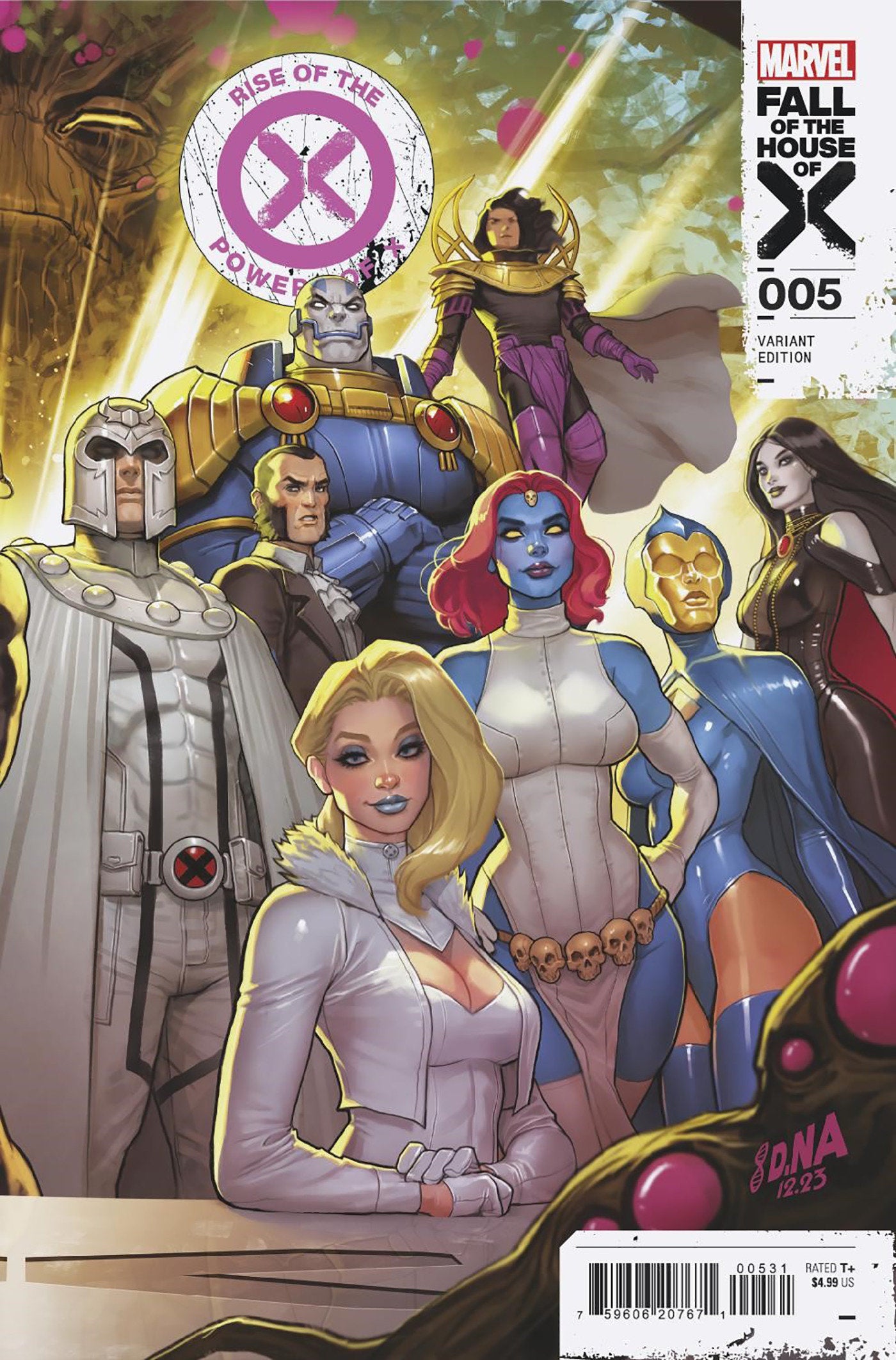 Rise Of The Powers Of X #5 David Nakayama Connecting Variant [Fhx] | Odin's Place