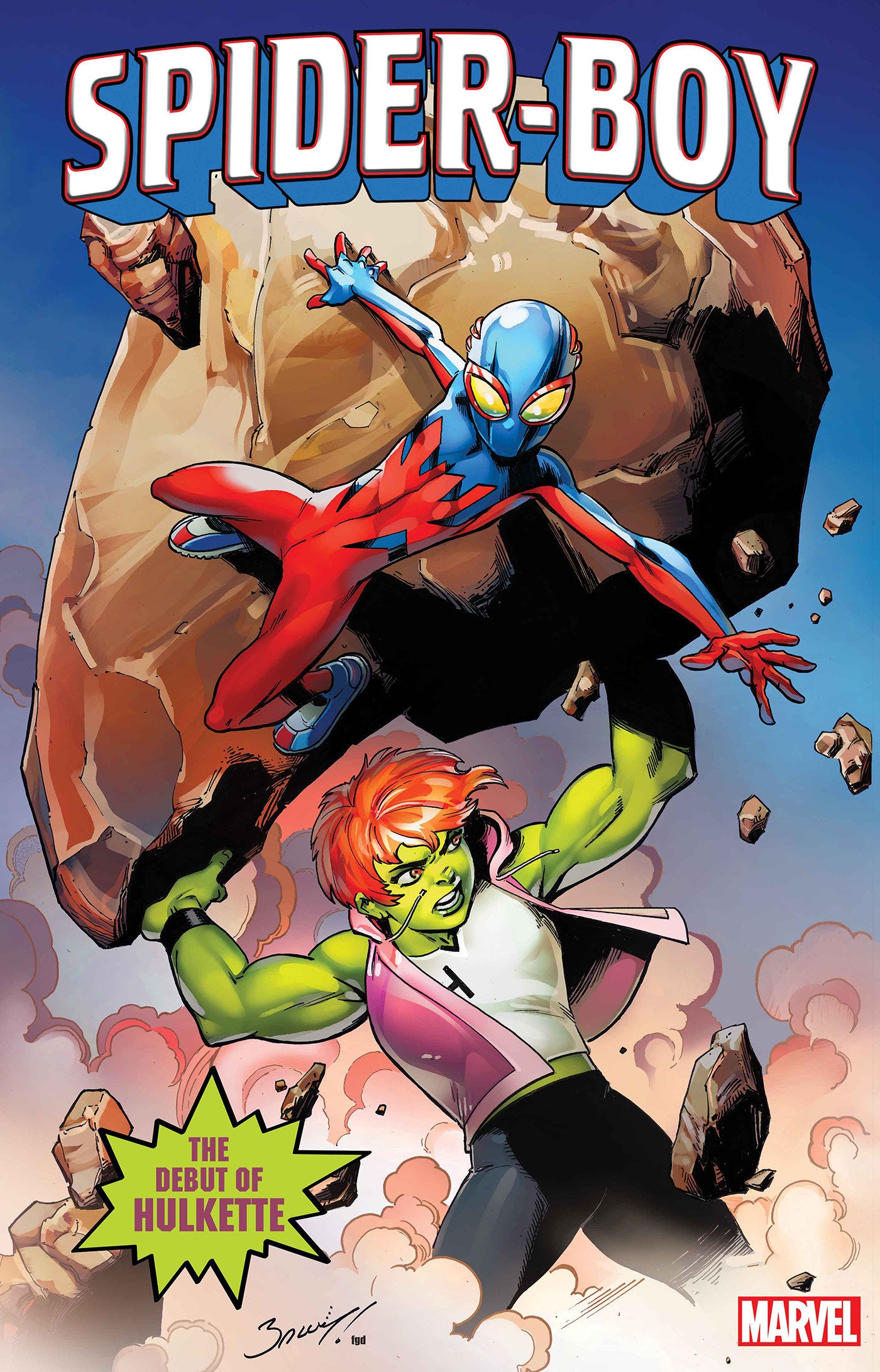 Spider-Boy #13 Mark Bagley First Appearance Spoiler Variant | Odin's Place