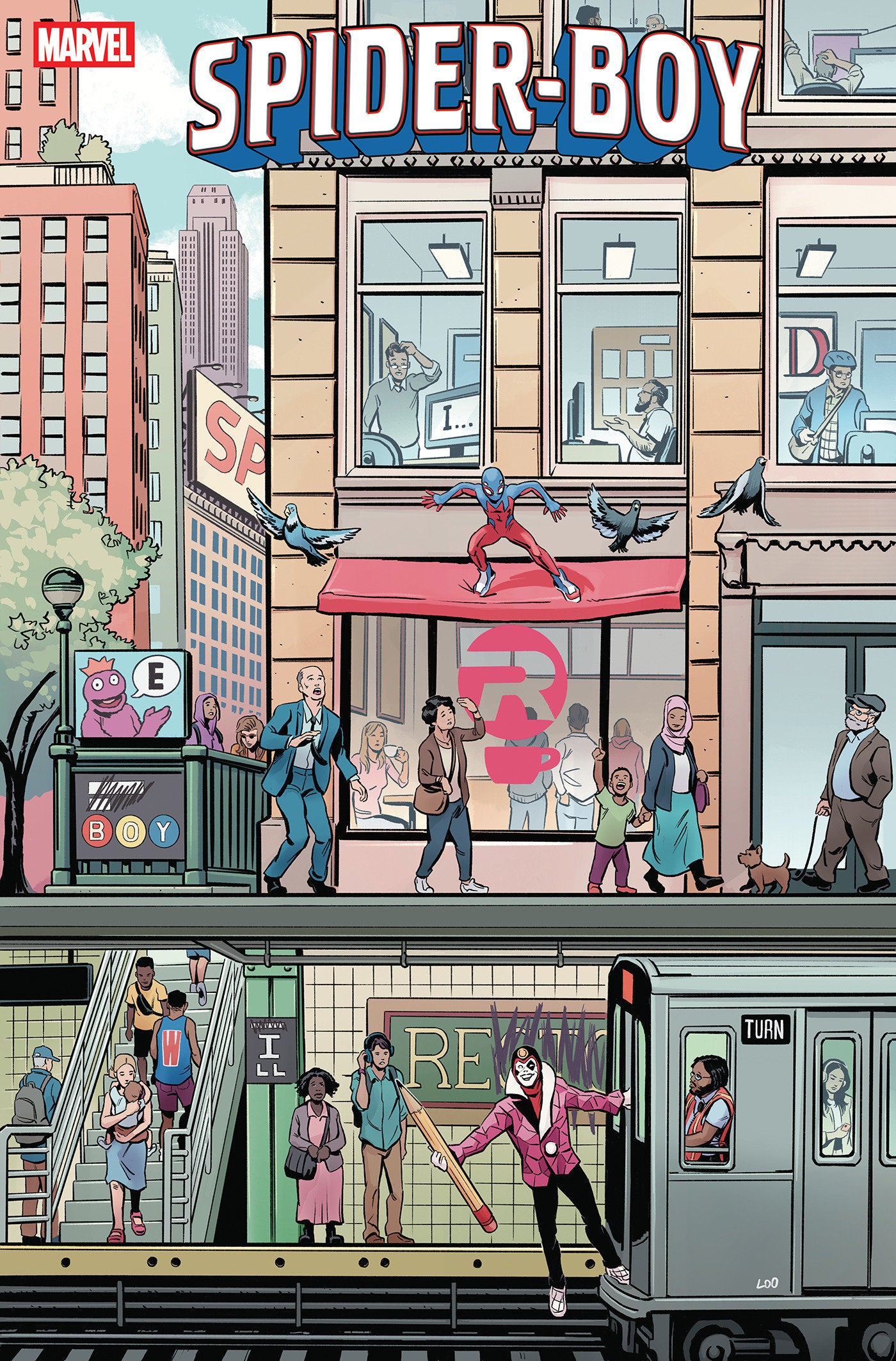 Spider-Boy #20 Jason Loo Puzzle Variant | Odin's Place