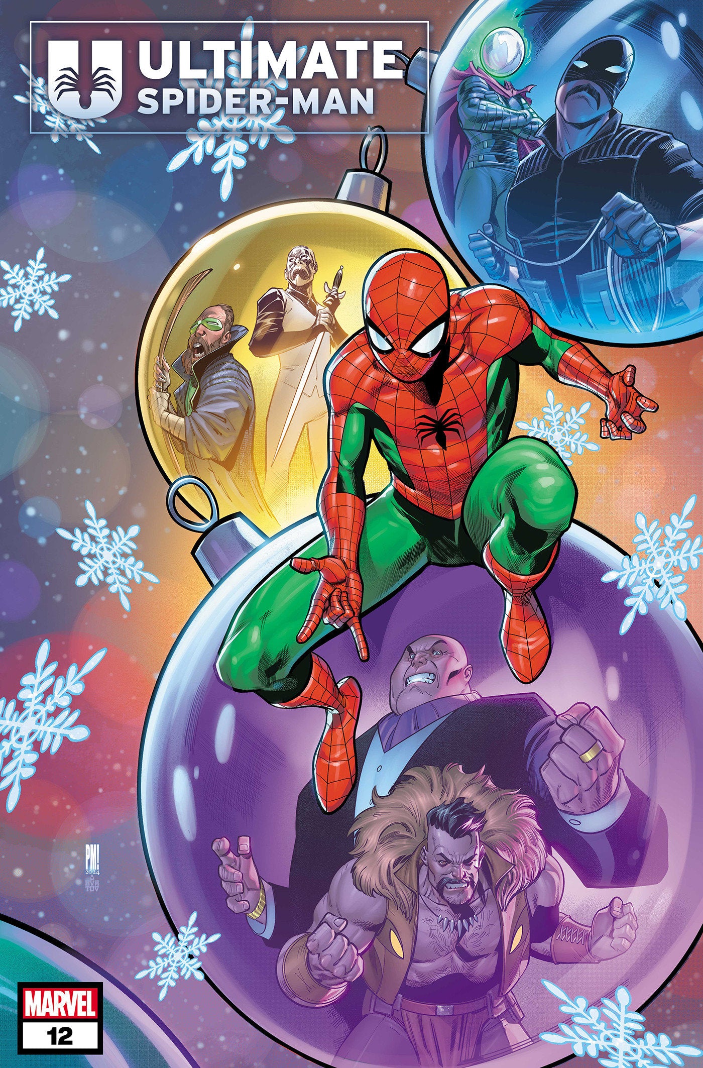 Ultimate Spider-Man #12 Paco Medina Winter Holiday Variant | Odin's Place