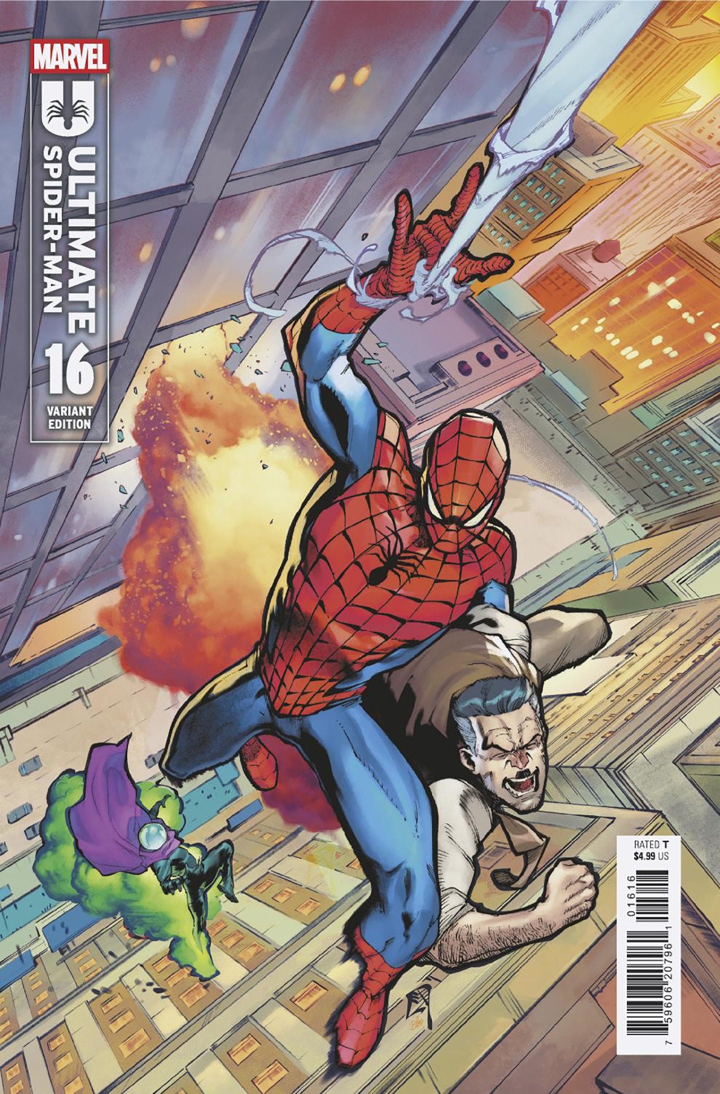 Ultimate Spider-Man #16 C.F. Villa Variant | Odin's Place