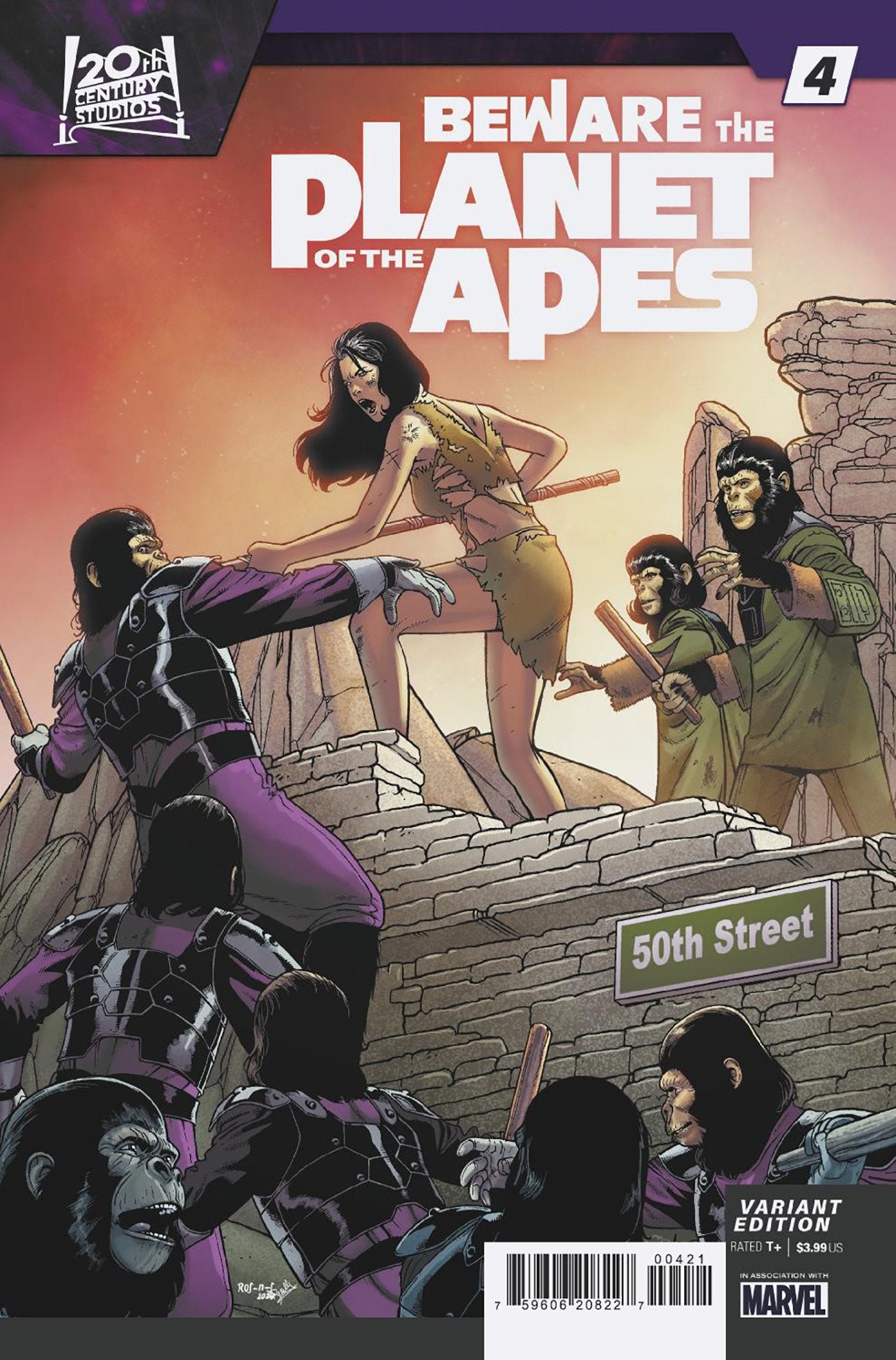 Beware The Planet Of The Apes #4 Ramon Rosanas Variant | Odin's Place