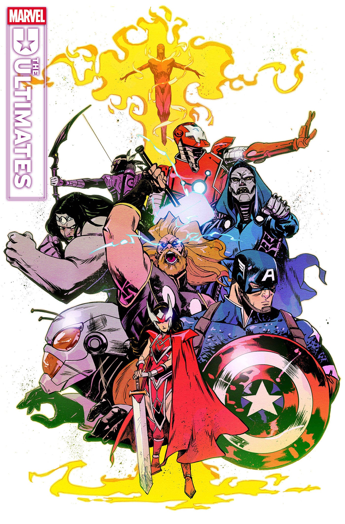 Ultimates #12 Sanford Greene Variant | Odin's Place