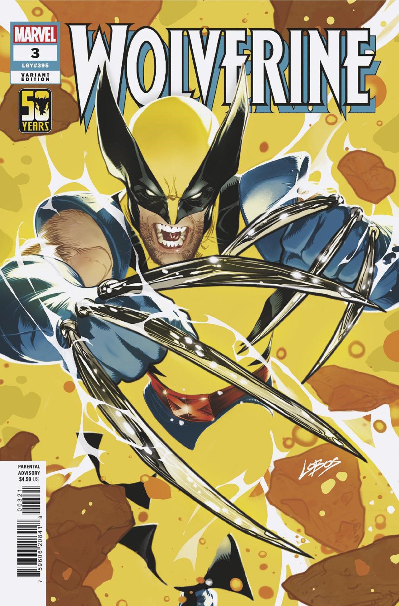 Wolverine #3 Pablo Villalobos Variant | Odin's Place