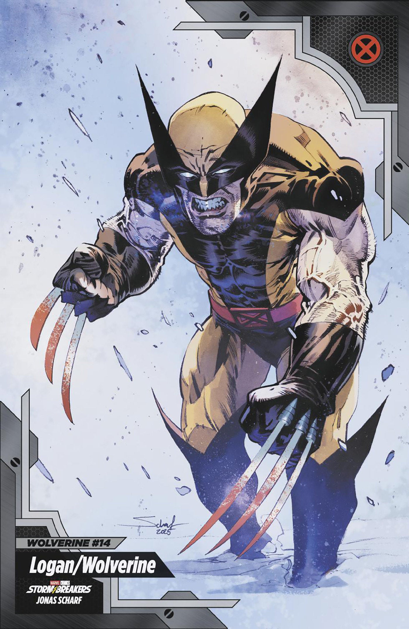 Wolverine #14 Jonas Scharf X-Men Trading Card Variant | Odin's Place