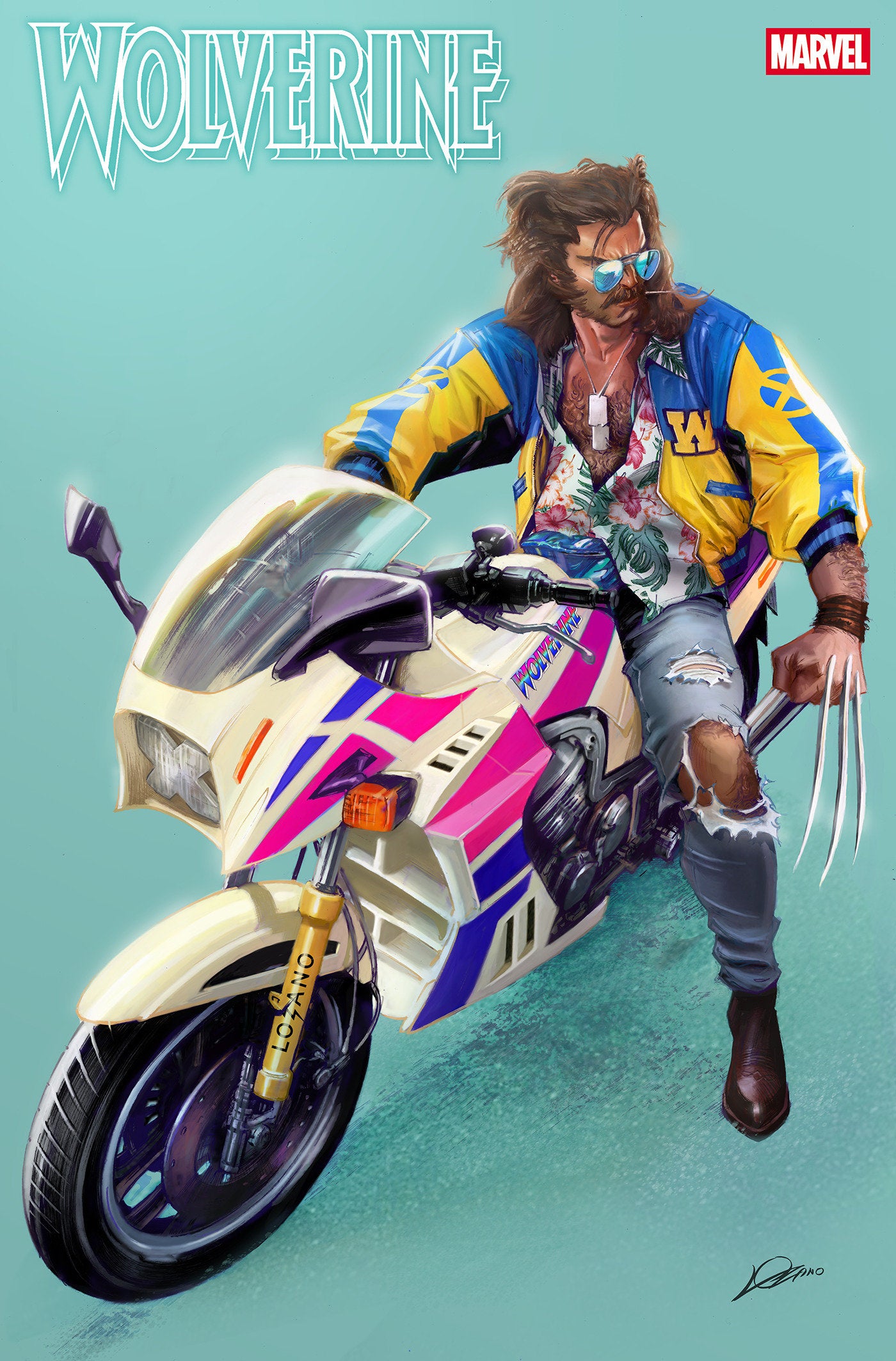 Wolverine #24 Alexander Lozano '80 S Wolverine Variant | Odin's Place