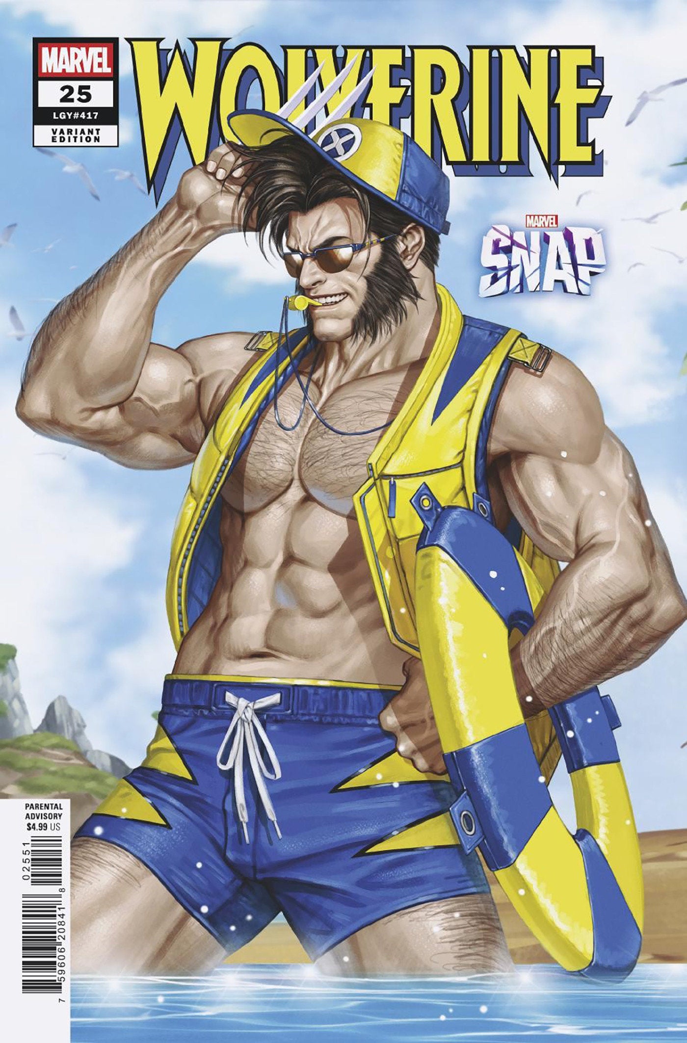 Wolverine #25 Inhyuk Lee Marvel Snap Swimsuit Variant | Odin's Place